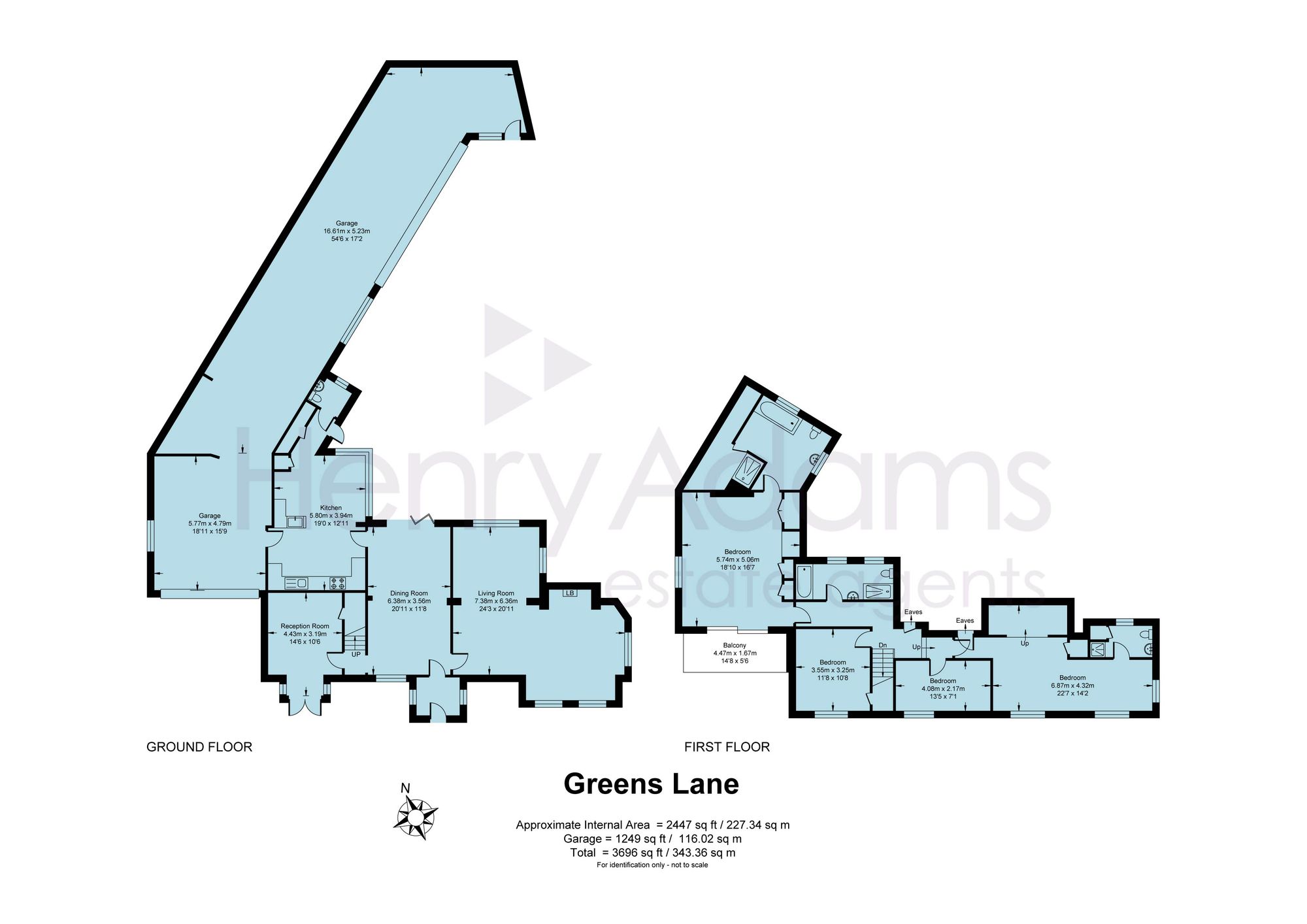 The Cottage Greens Lane Golding Lane, Horsham floorplan