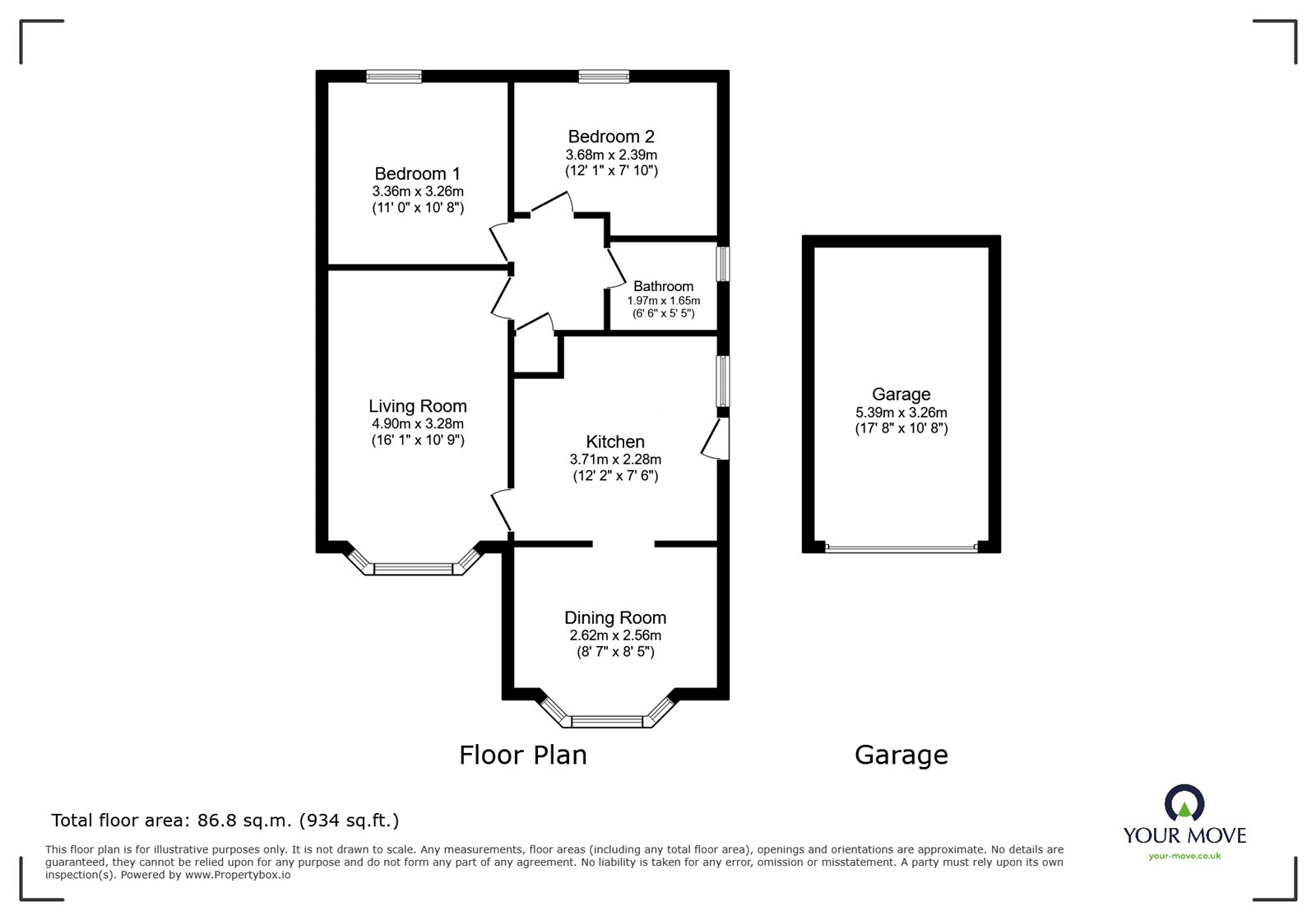 13, Chancel Way, Barnsley floorplan