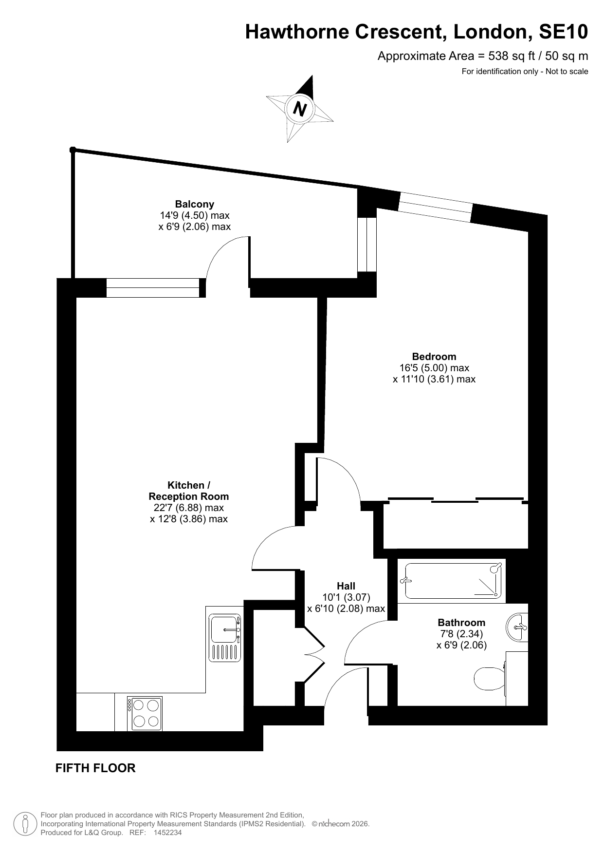 Hawthorne Crescent, Greenwich floorplan