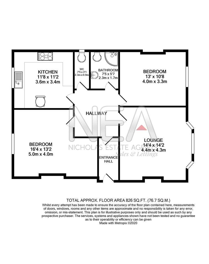 Flat 2, 5, Gosbrook Road, Reading floorplan