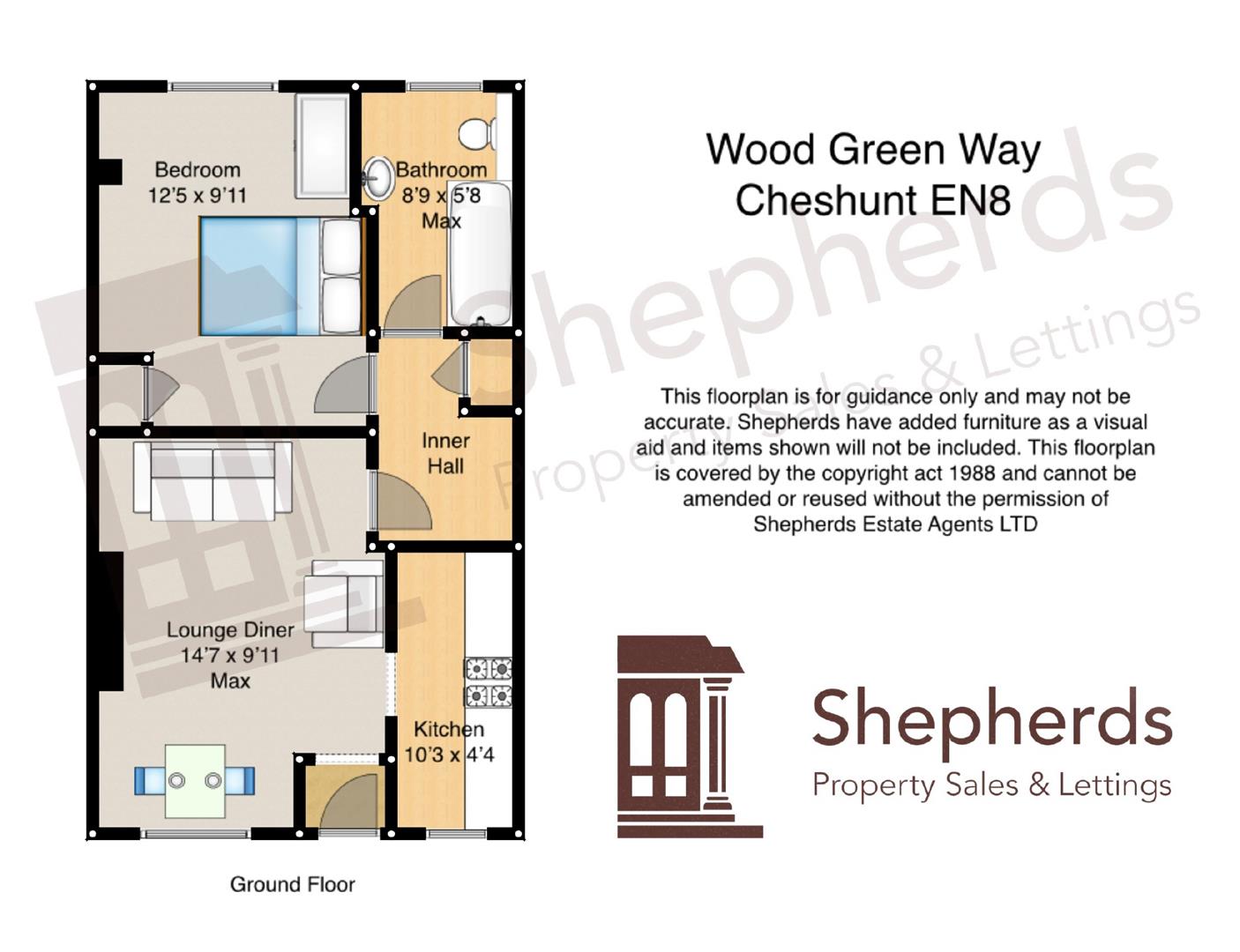2, Wood Green Way, Cheshunt floorplan