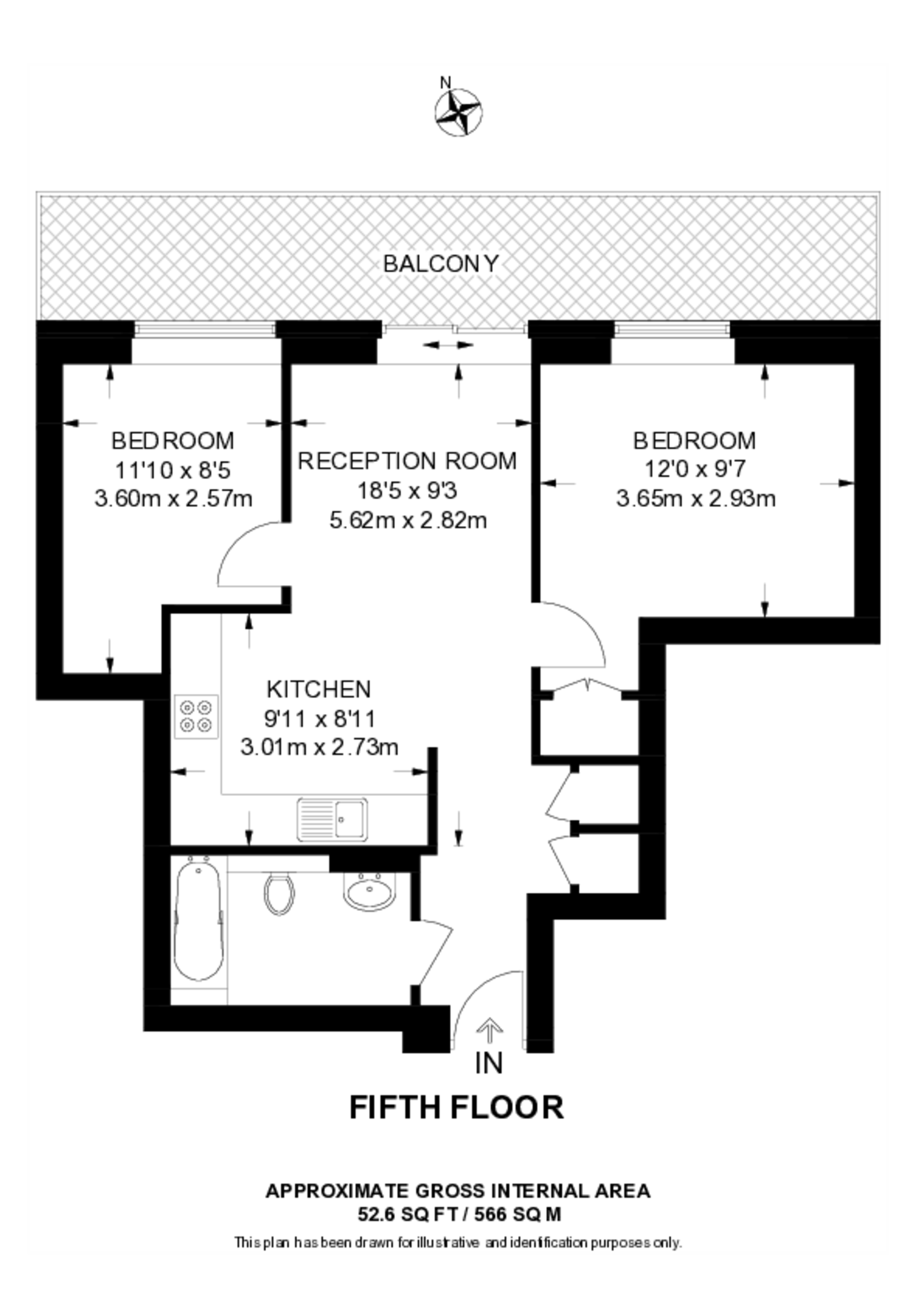 Kensal Road, North Kensington floorplan