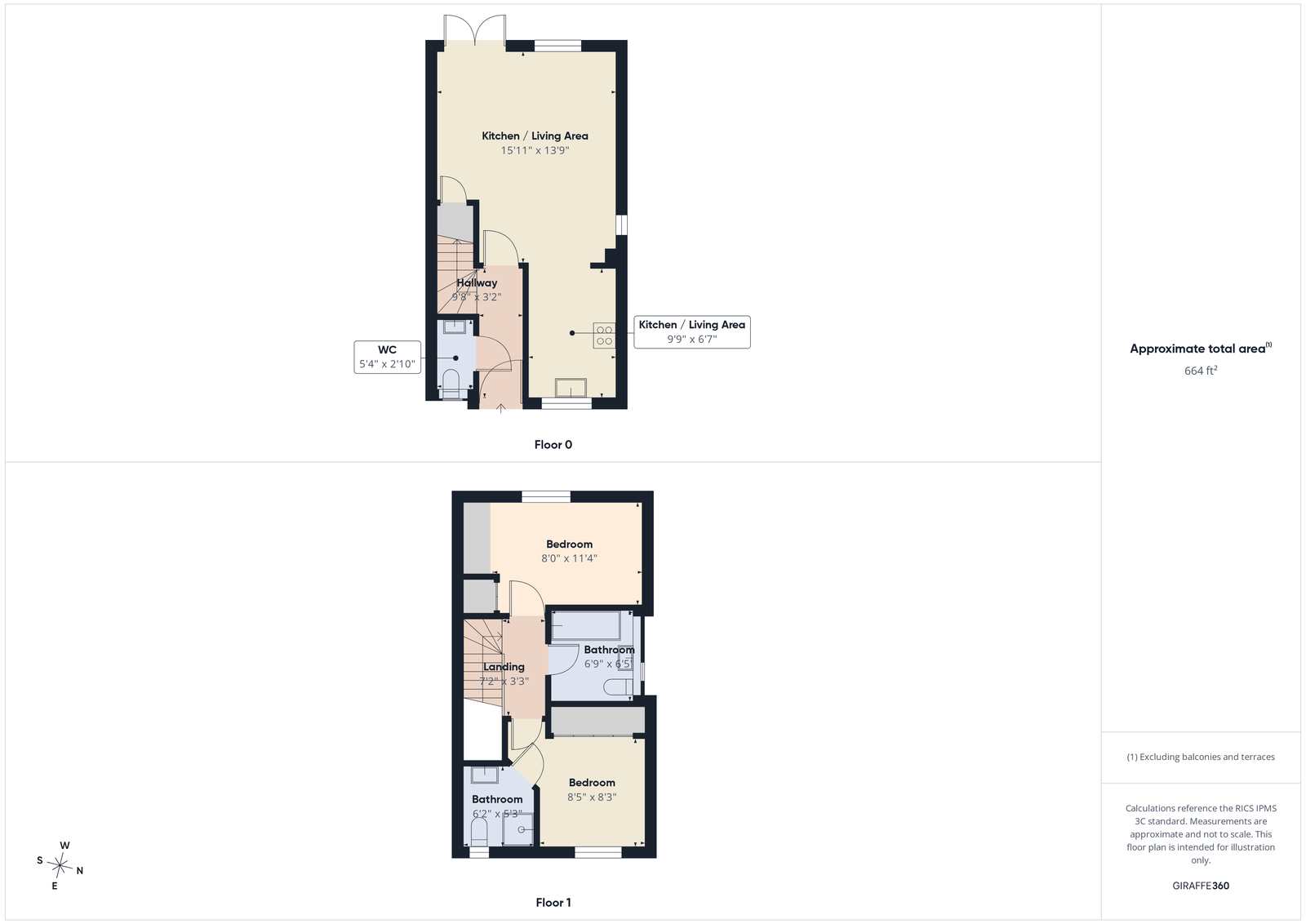 17, Rumbles Way, Dunmow floorplan