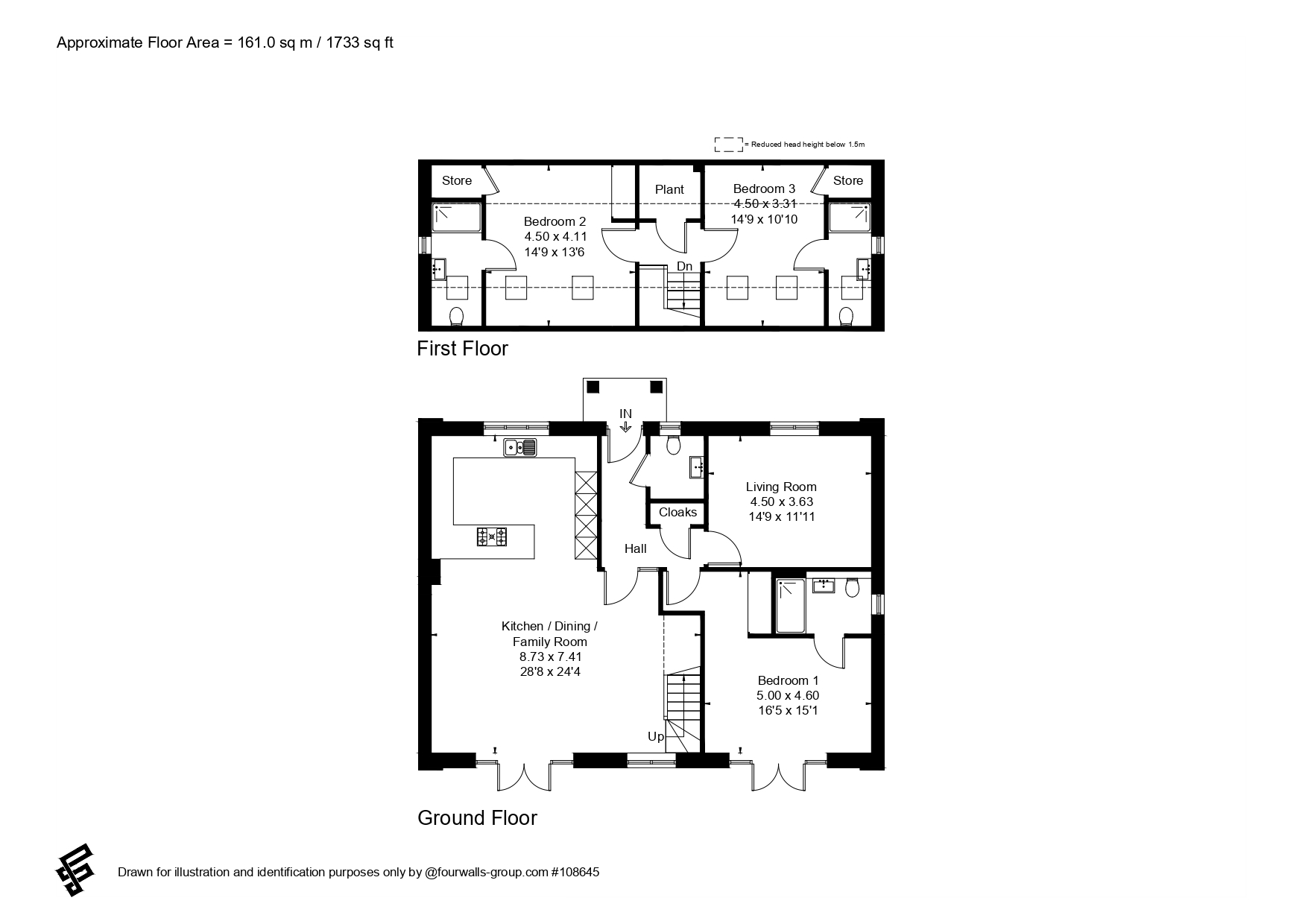 Guiting Barn,, Masty Farm Fields, Broadway floorplan
