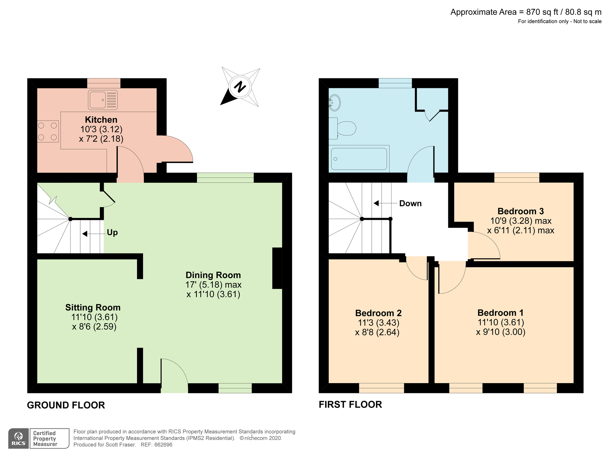 3 bed terraced house for sale in Woodgreen, Witney, Oxfordshire OX28