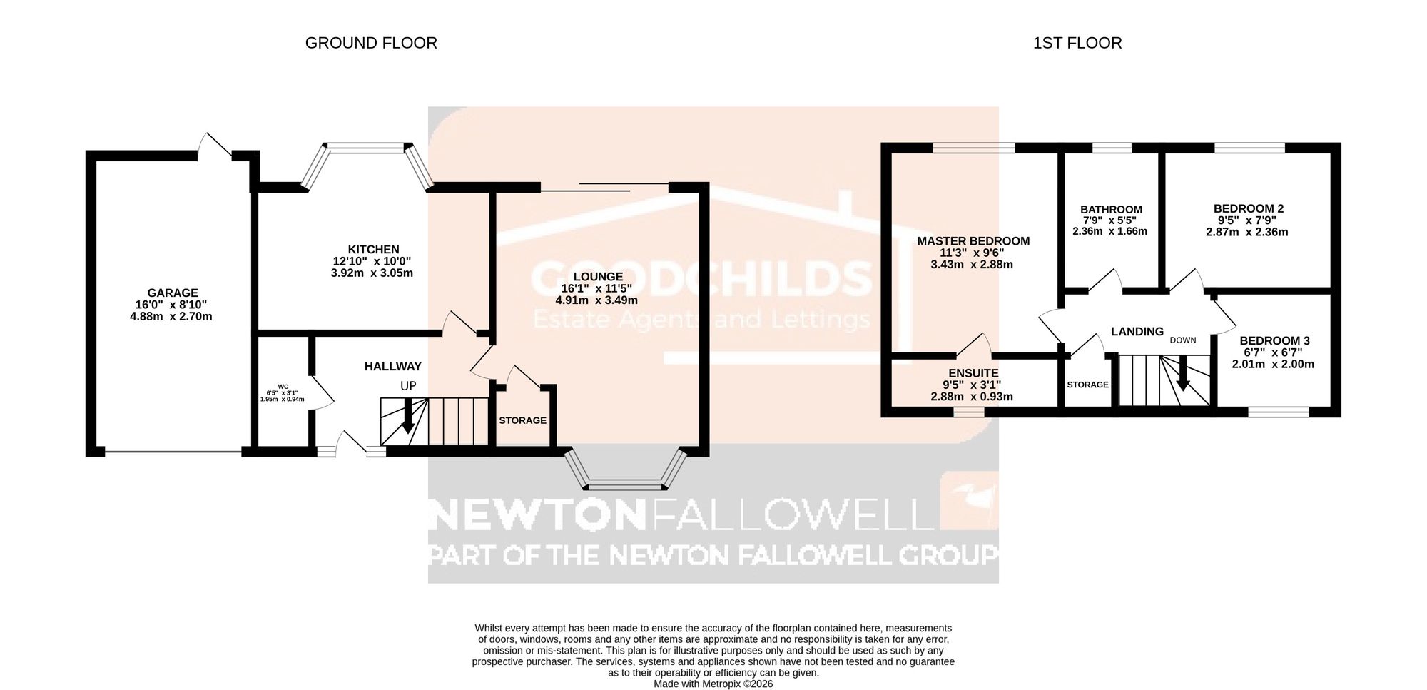 1b Jamage Road, Stoke-On-Trent floorplan