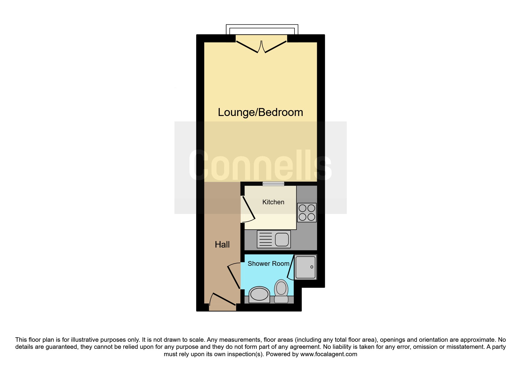 Flat 25, Mayfair House, 59, Regent Street, Plymouth floorplan