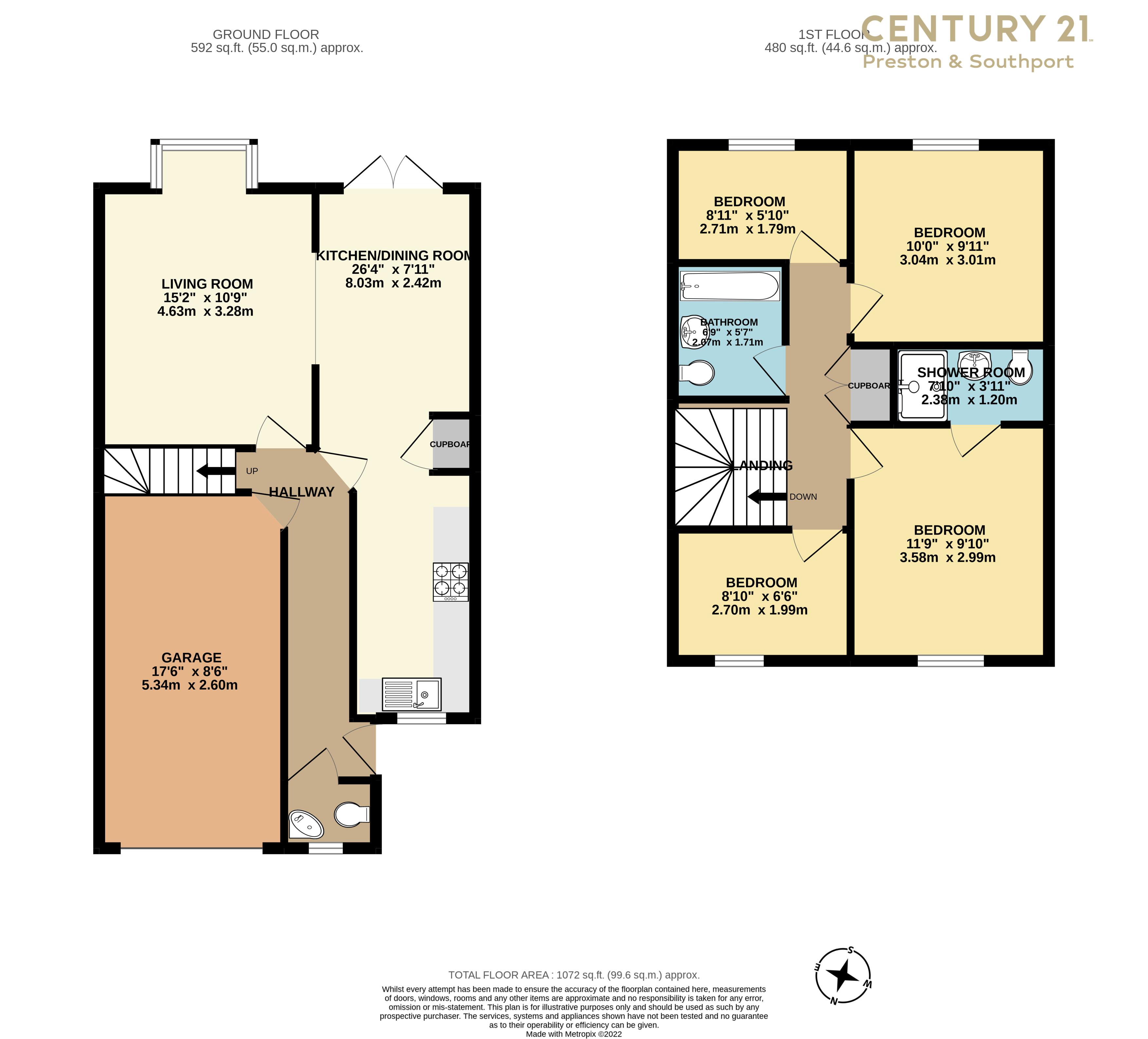 Holme Slack Lane, Fulwood, Preston PR1, 4 bedroom semidetached house