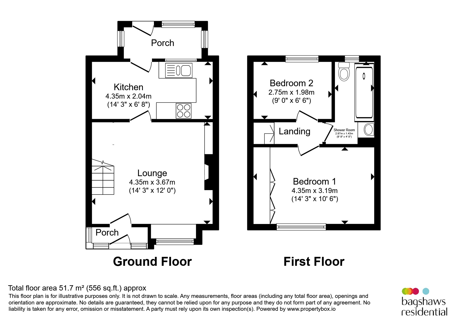 4, North Leys, ASHBOURNE floorplan