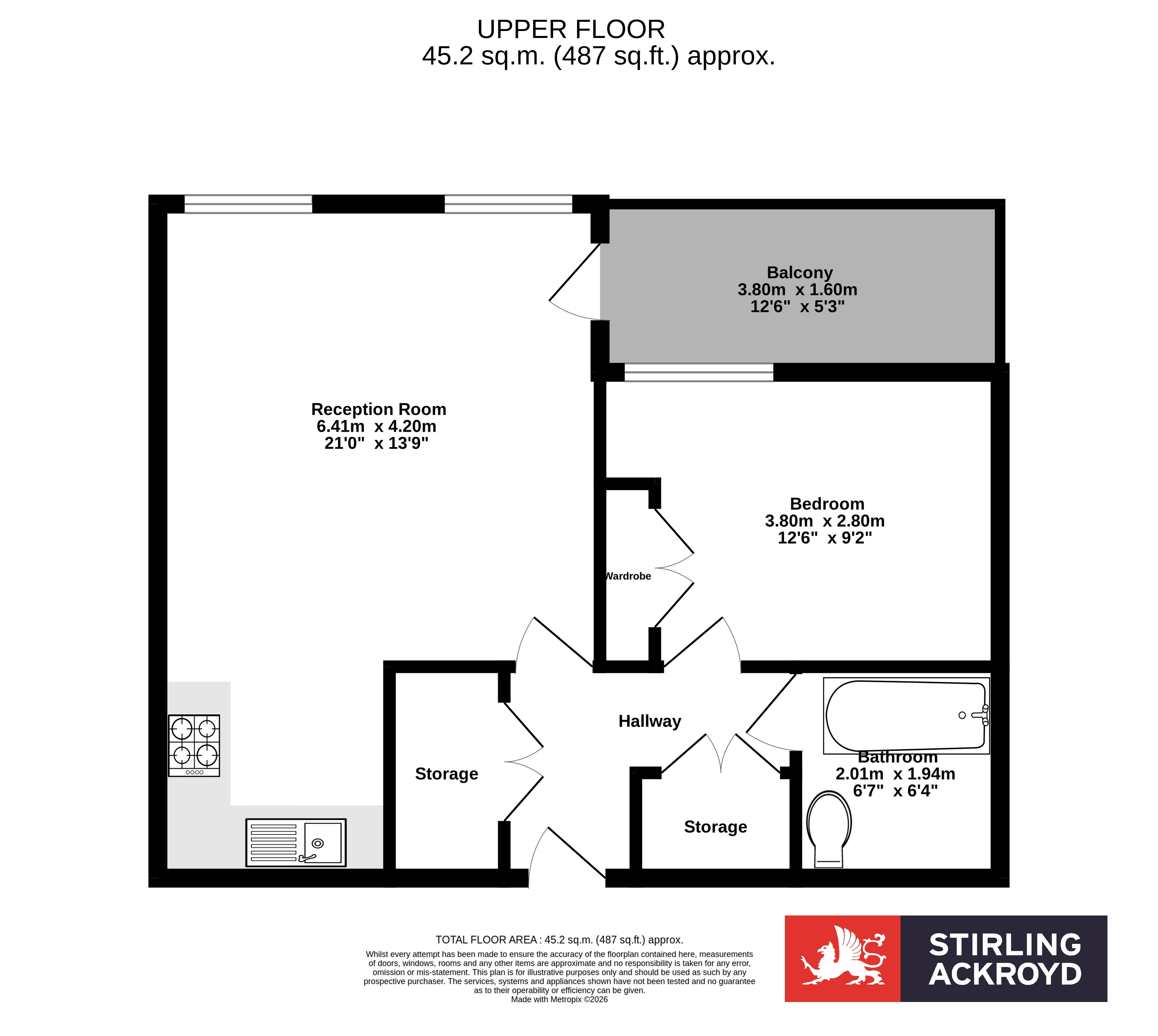 Flat 30, Vita Apartments, 1, Caithness Walk, Croydon floorplan