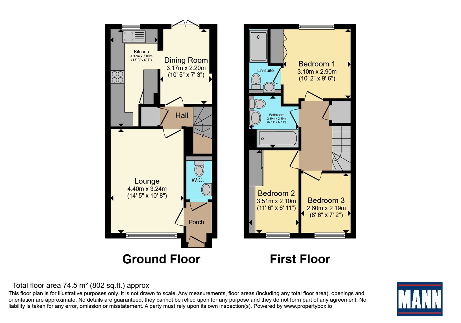 2, Stadler Close, Maidstone floorplan