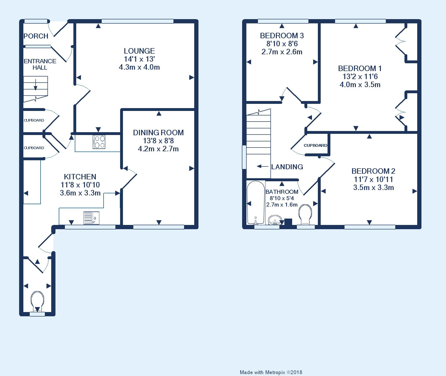 3 Bedrooms  to rent in Overndale Road, Downend, Bristol BS16