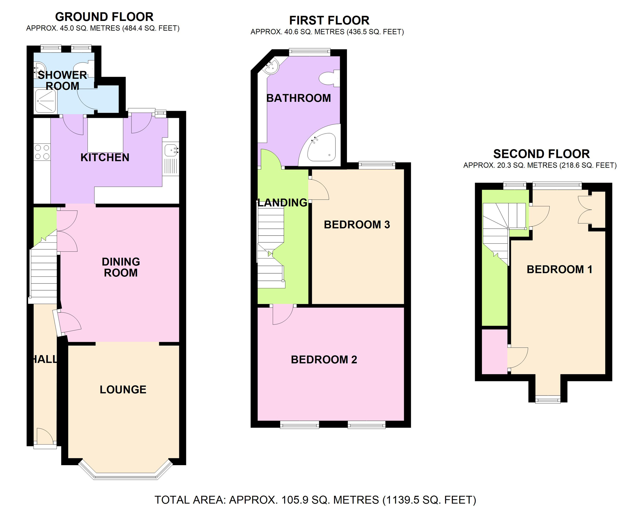 3 Bedrooms Terraced house for sale in Horsa Road, Erith, Kent DA8