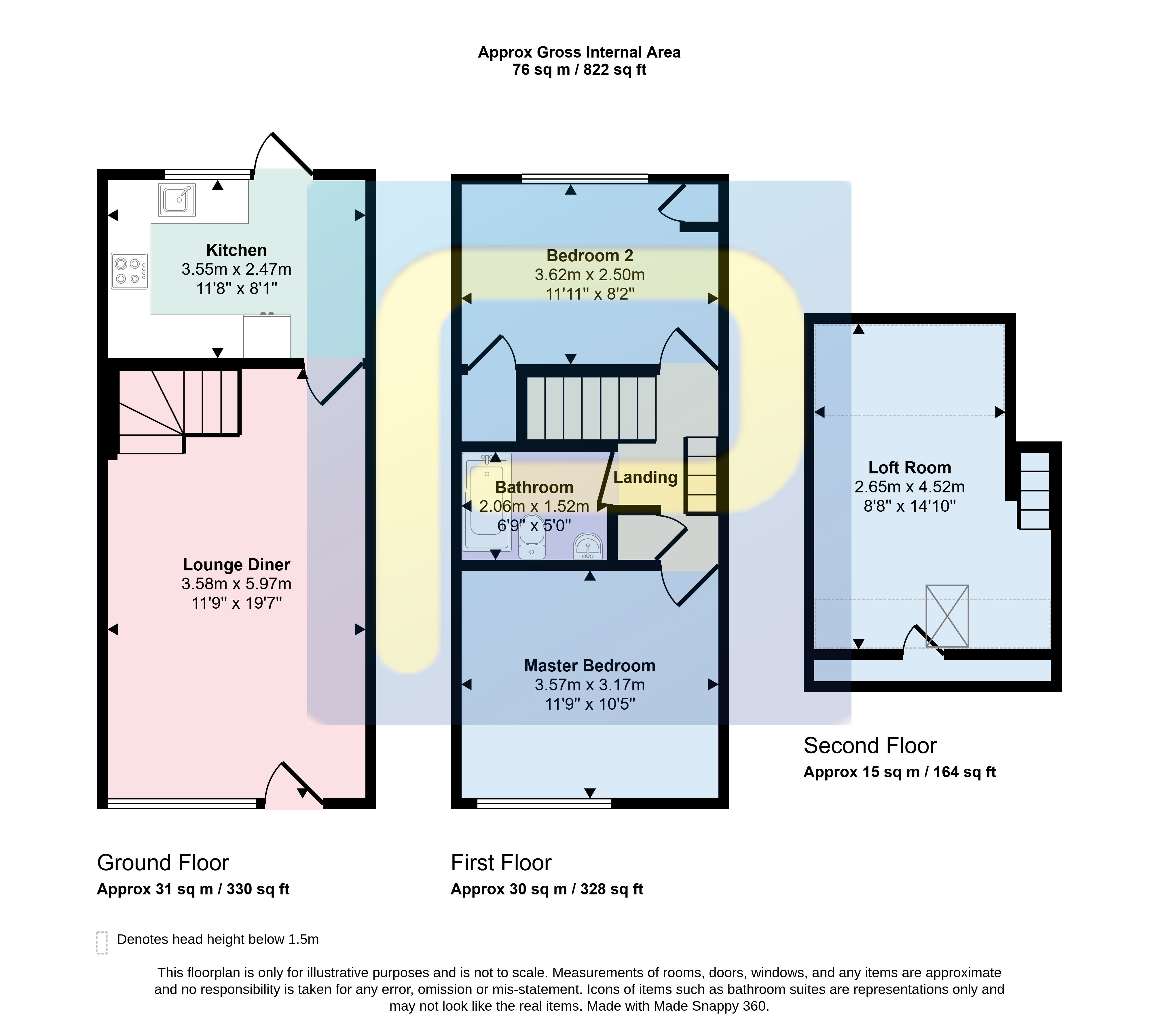 42, Plumtree Avenue, Sunderland floorplan