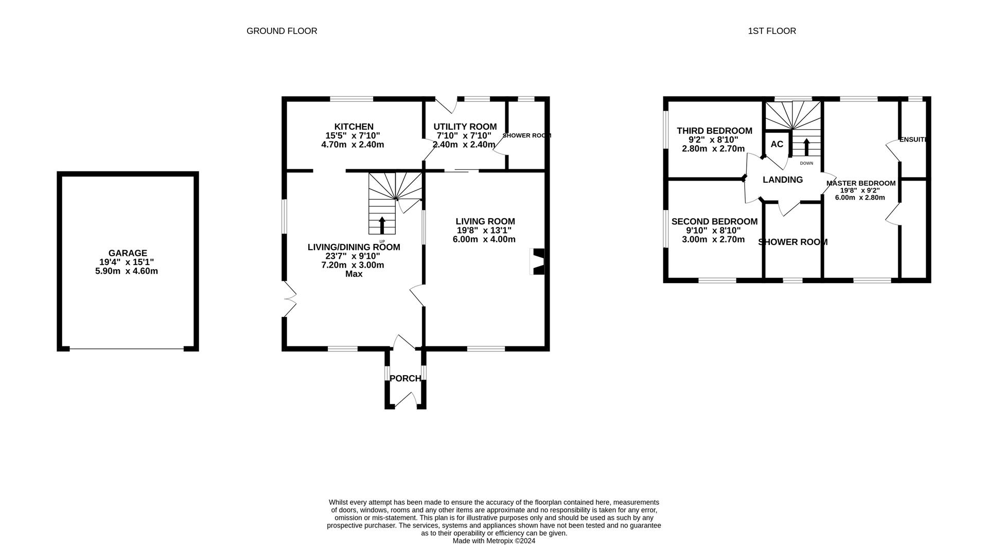1 Bovone Cottage, Barbers Bridge, Rudford floorplan
