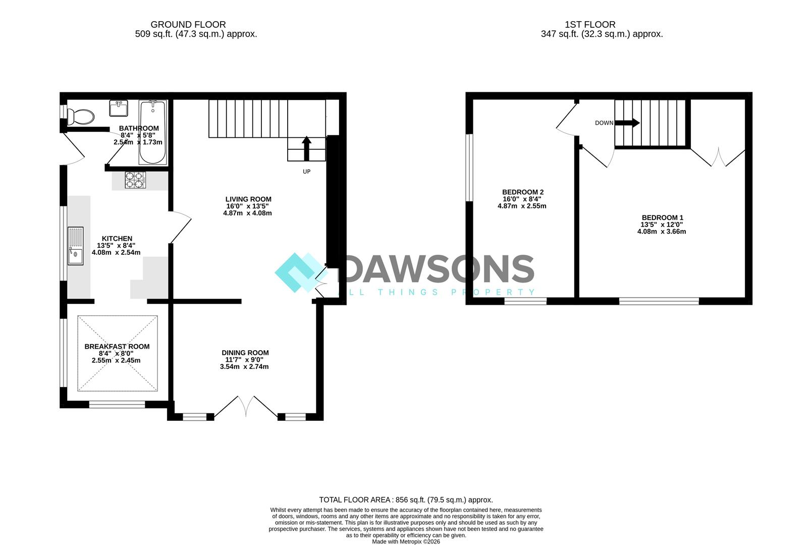 52, Llanerch Road, Swansea floorplan
