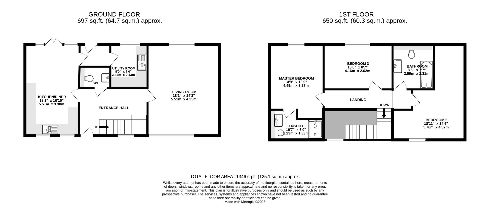 Bramley Barn, Paradise Lane, Cheshire floorplan