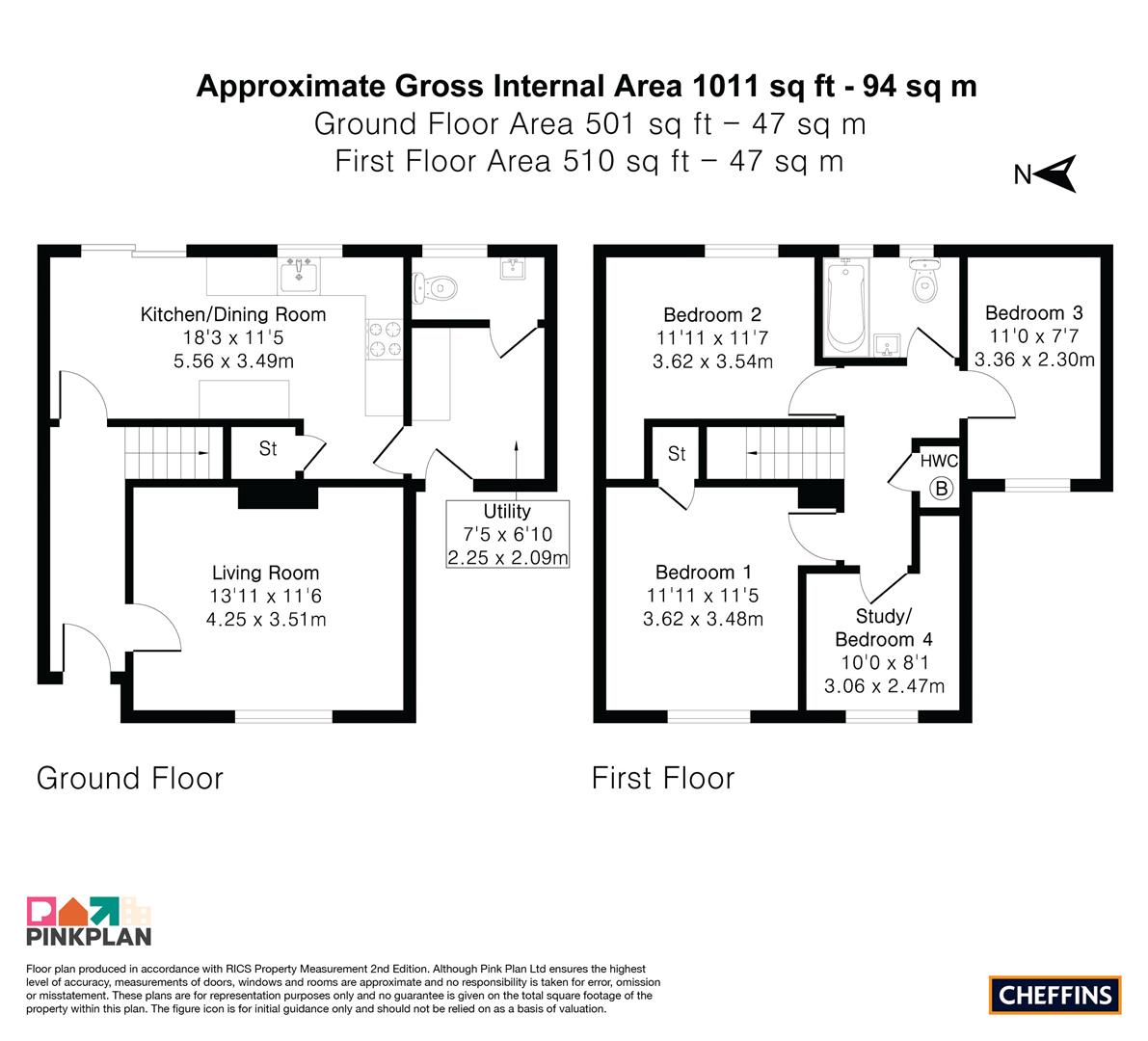 6, Castle Avenue, Haverhill floorplan