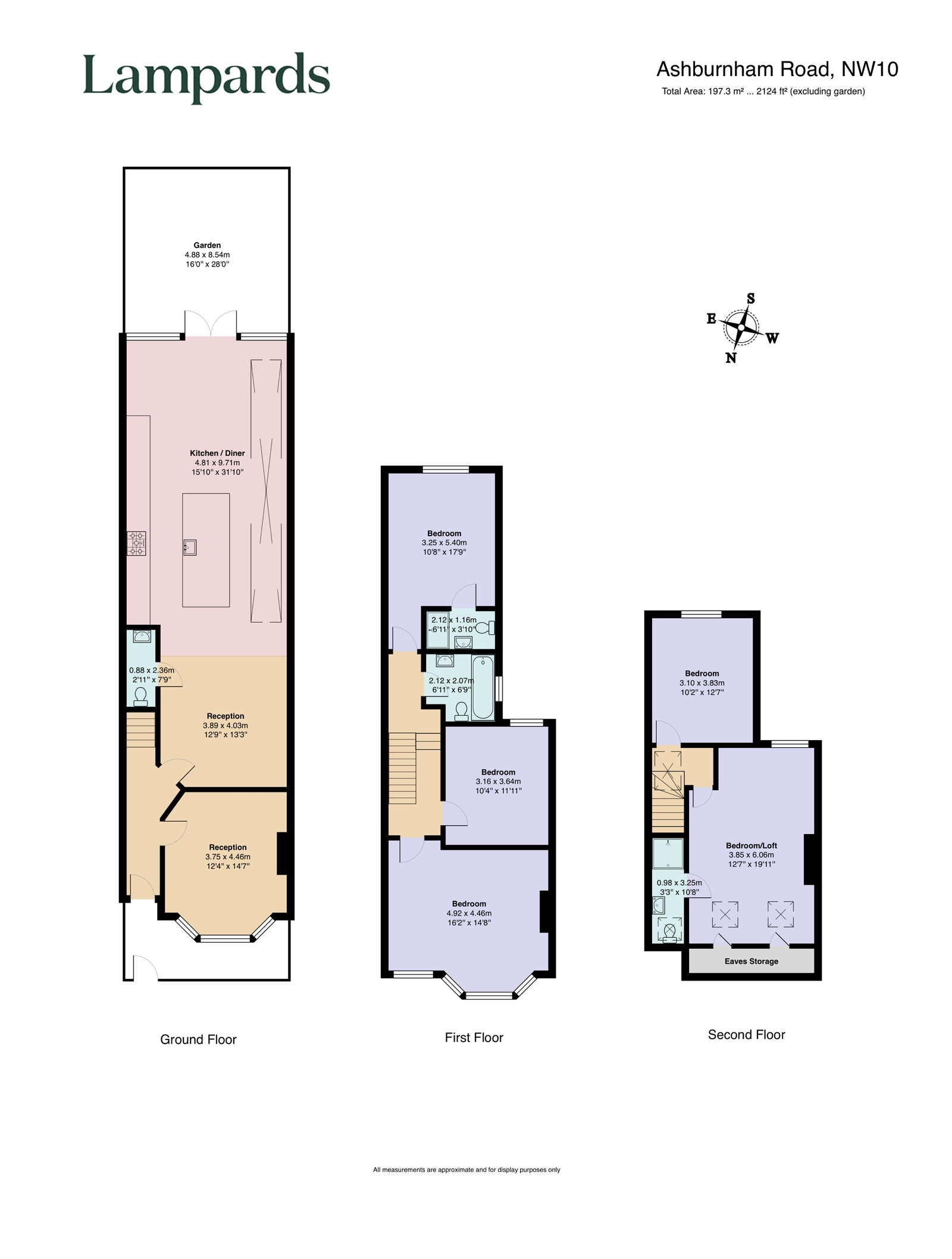 Ashburnham Road, London floorplan