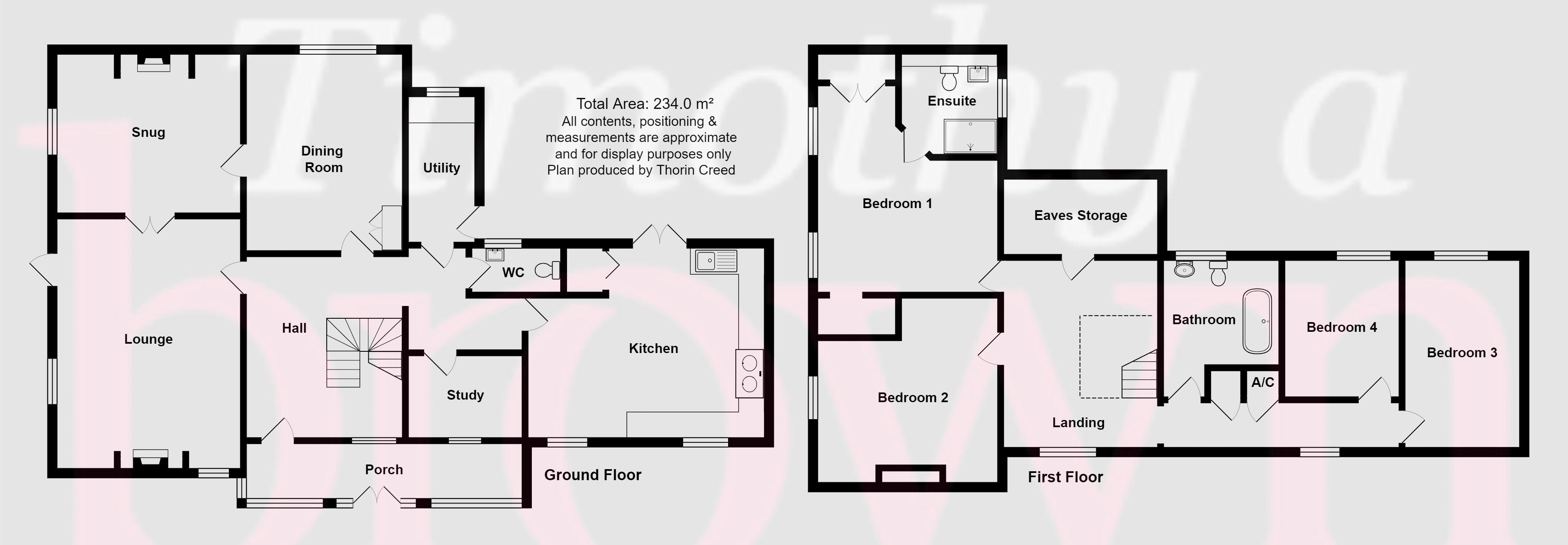4 bed detached house for sale in Overton Road, Timbersbrook, Congleton