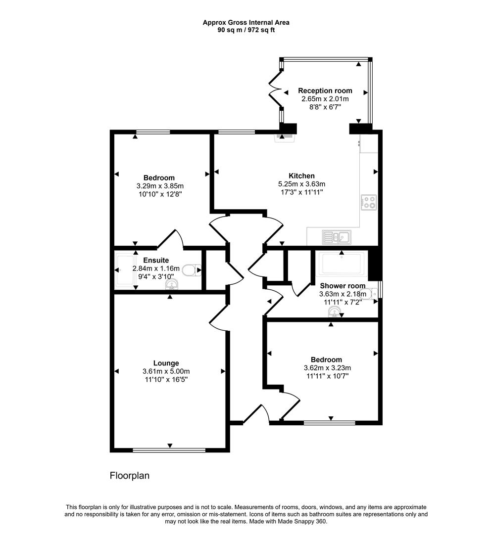 7, Llys Y Felin, Kidwelly floorplan