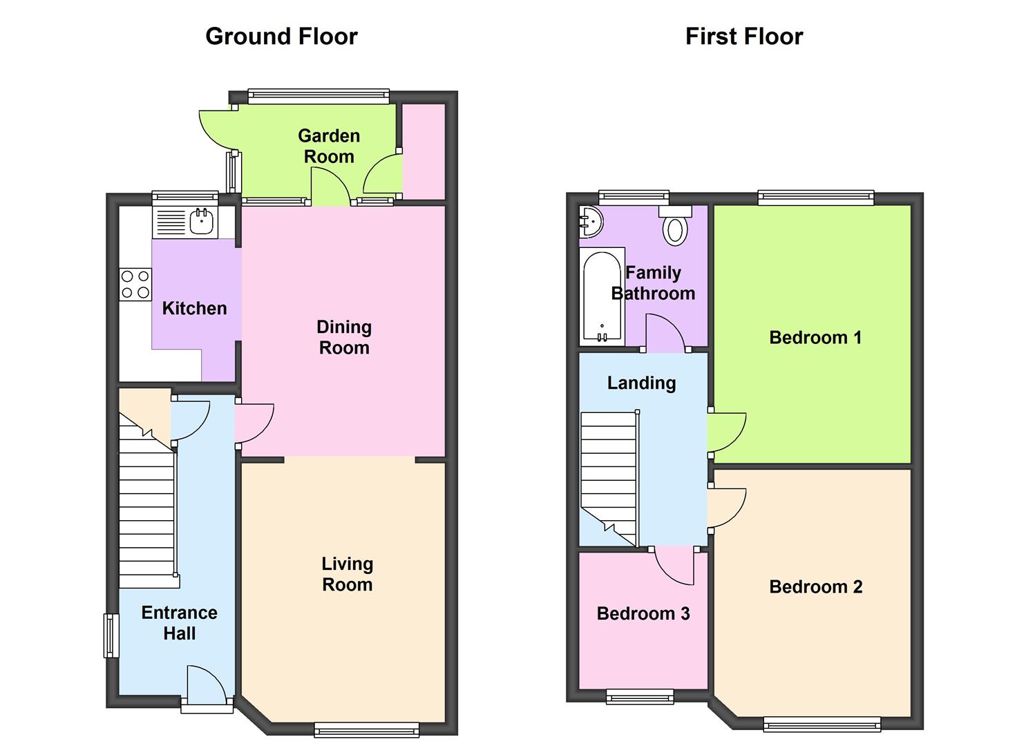 3 Bedrooms Semi-detached house for sale in Leicester Road, Whitwick, Leicestershire LE67