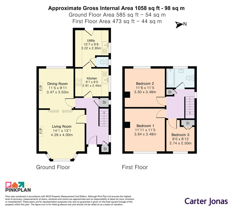 22, Franklin Road, Oxford floorplan