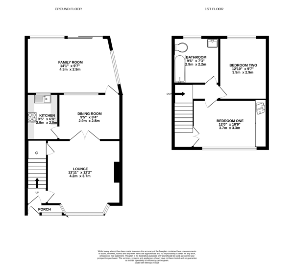 514, Yardley Green Road, Birmingham floorplan