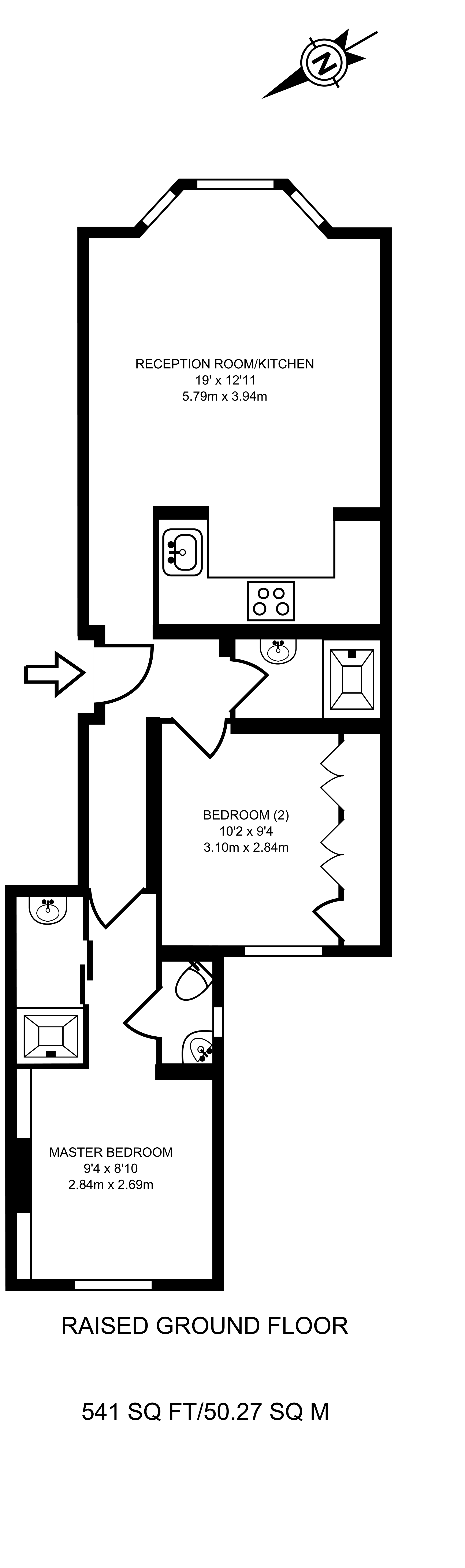 2 Bedrooms Flat to rent in Finborough Road, Chelsea, London SW10
