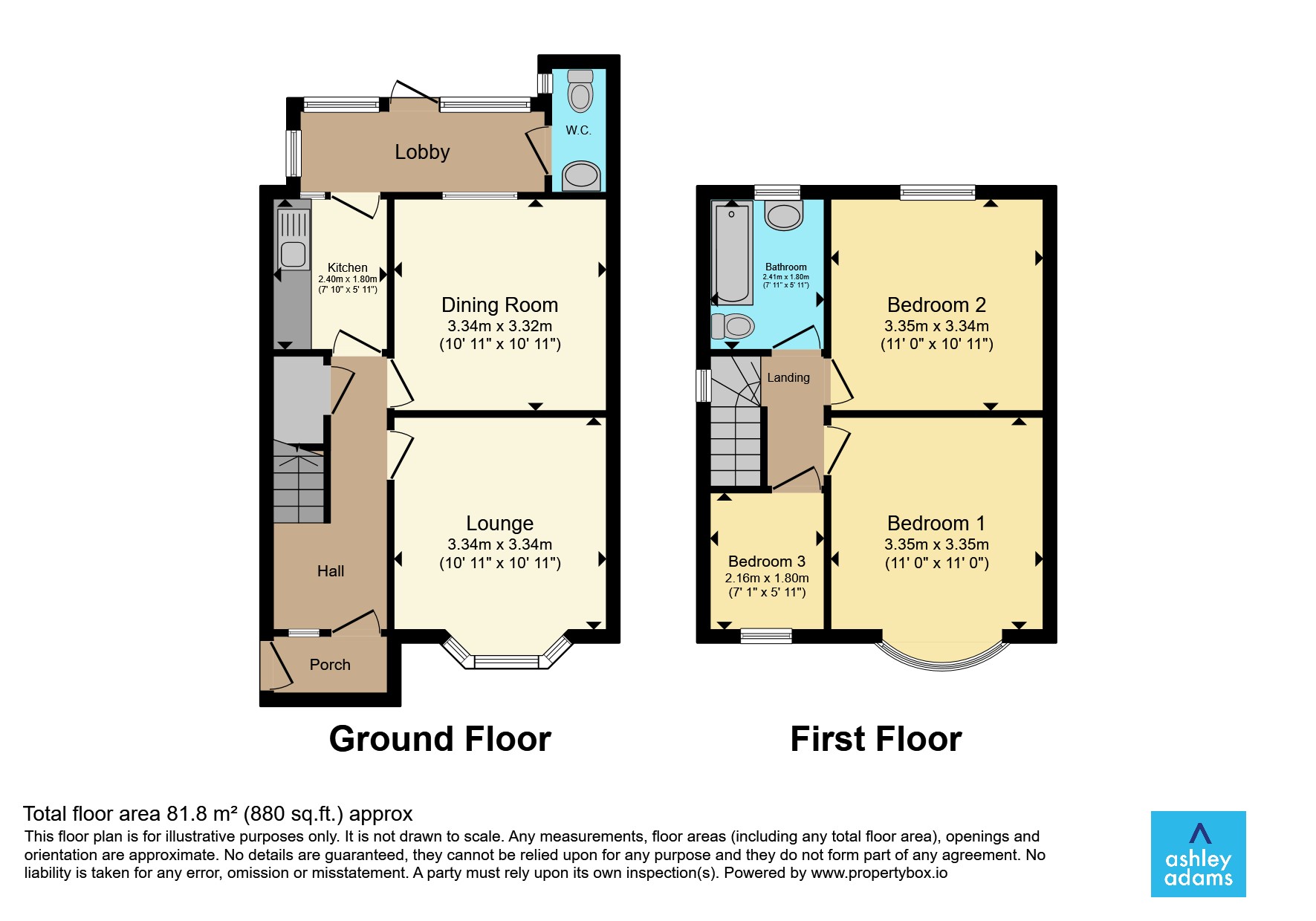49, Beech Avenue, Derby floorplan