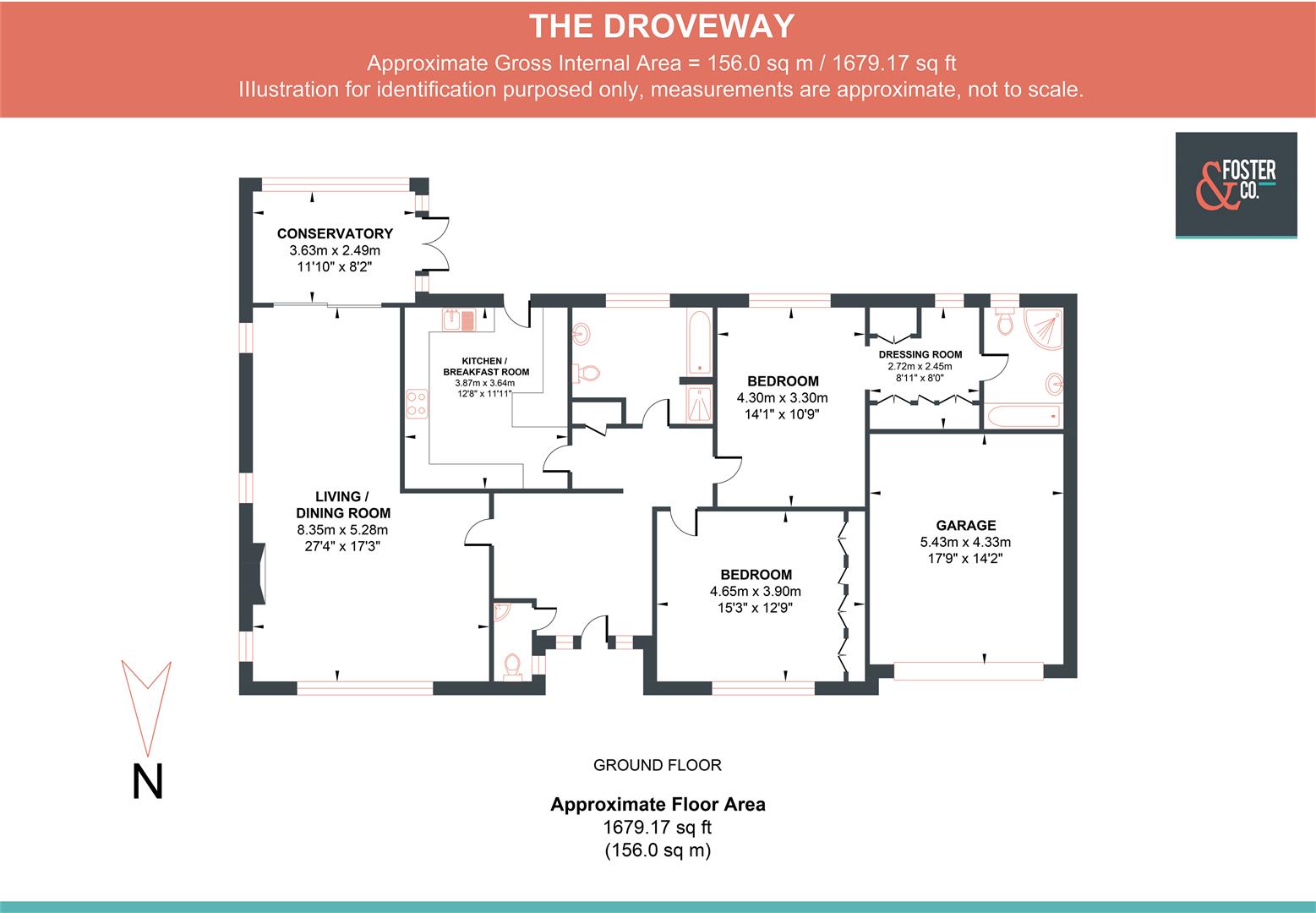 78A, The Droveway, Hove floorplan