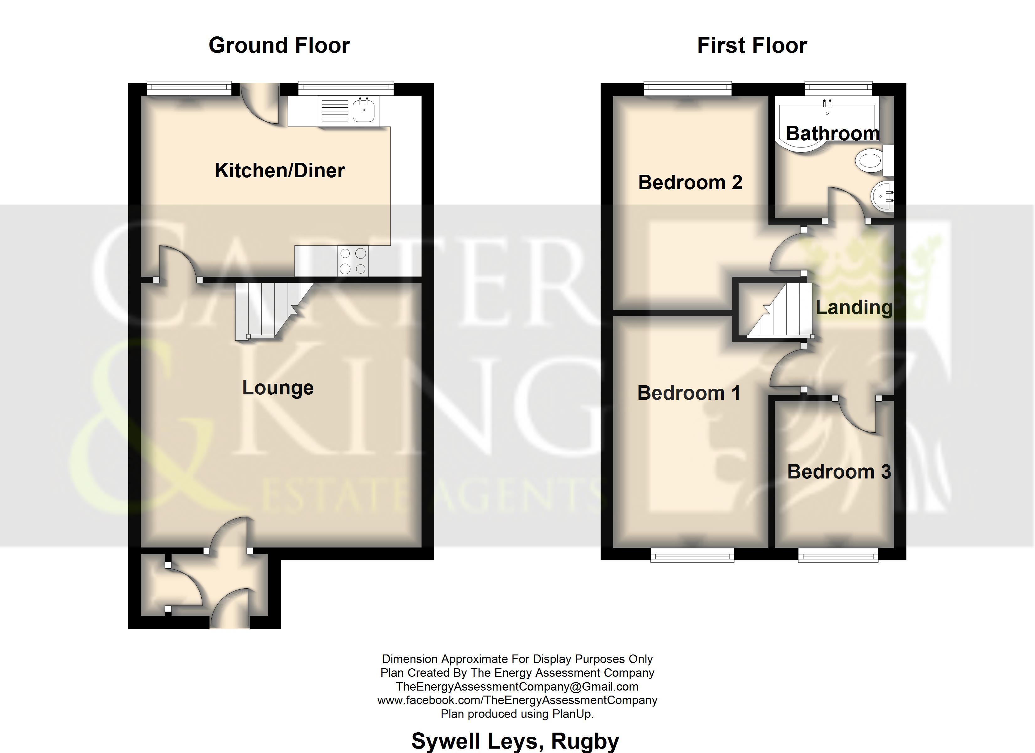 3 Bedrooms Detached house for sale in Sywell Leys, Hillside, Rugby CV22