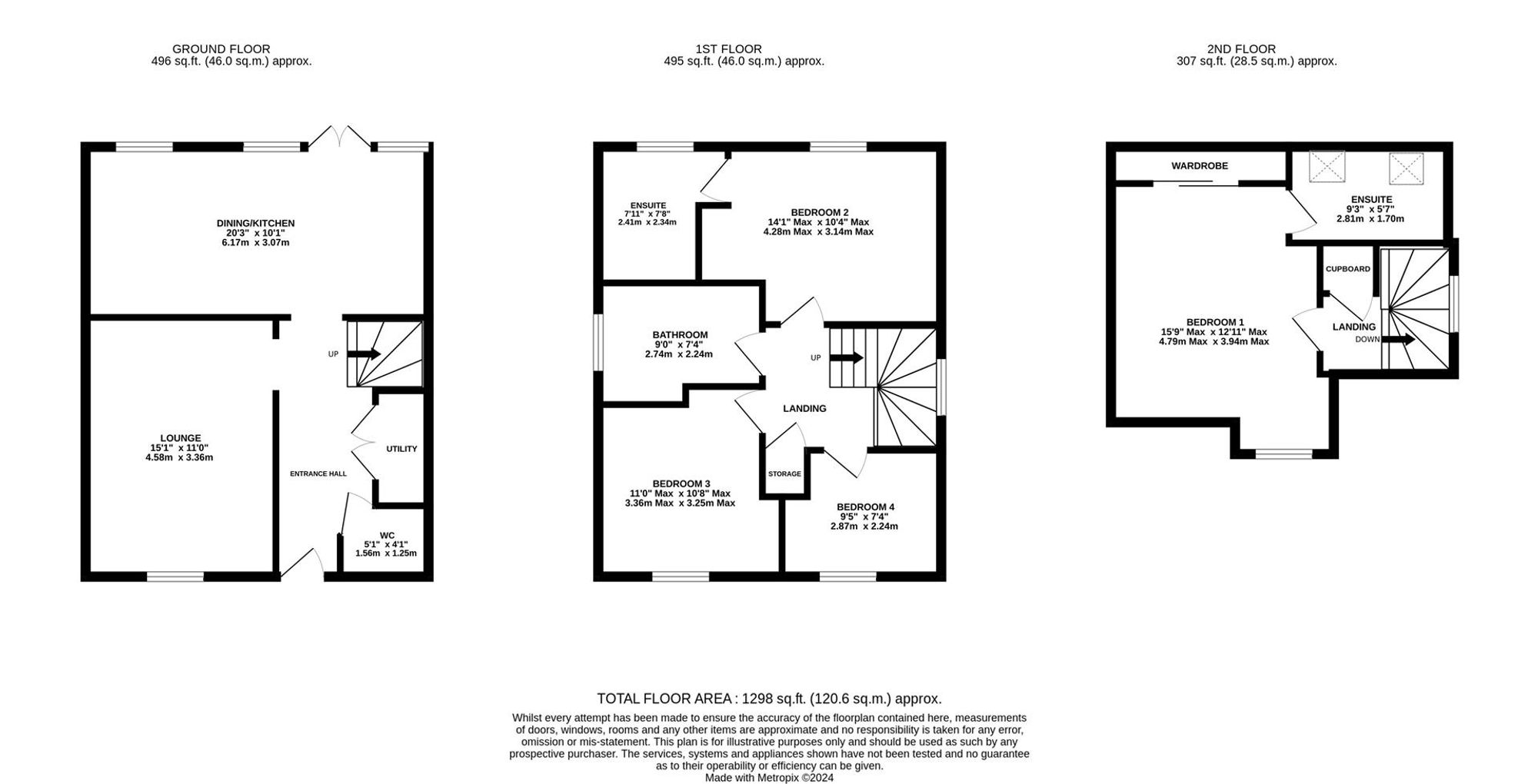 9 Brocklehurst Crescent, Stockport floorplan
