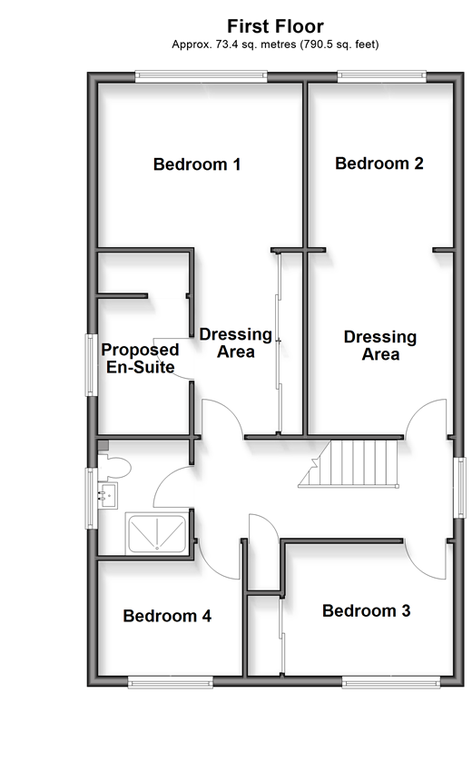 Great Berry Lane Langdon Hills, Basildon floorplan