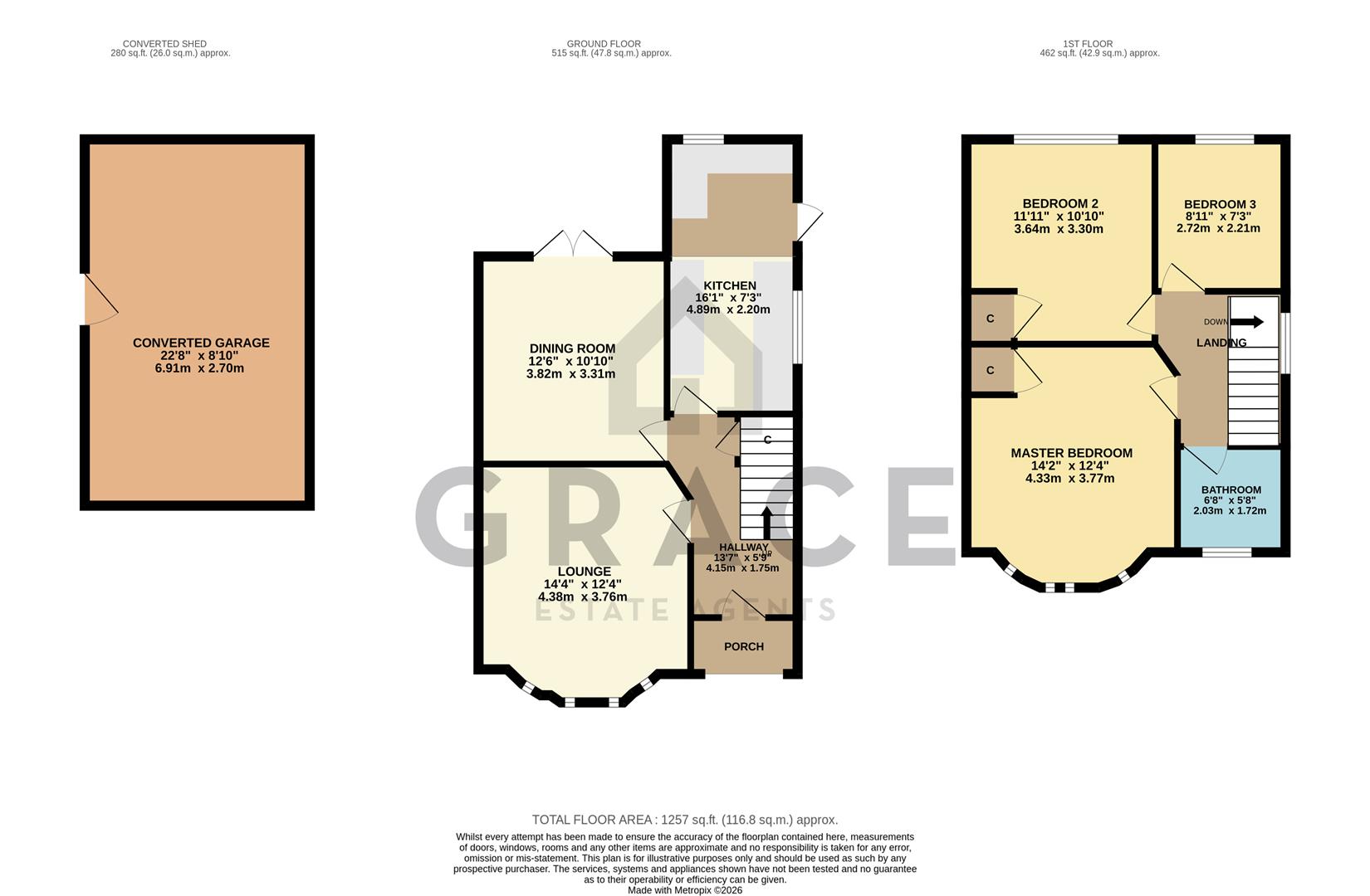 86, Beechcroft Road, Ipswich floorplan