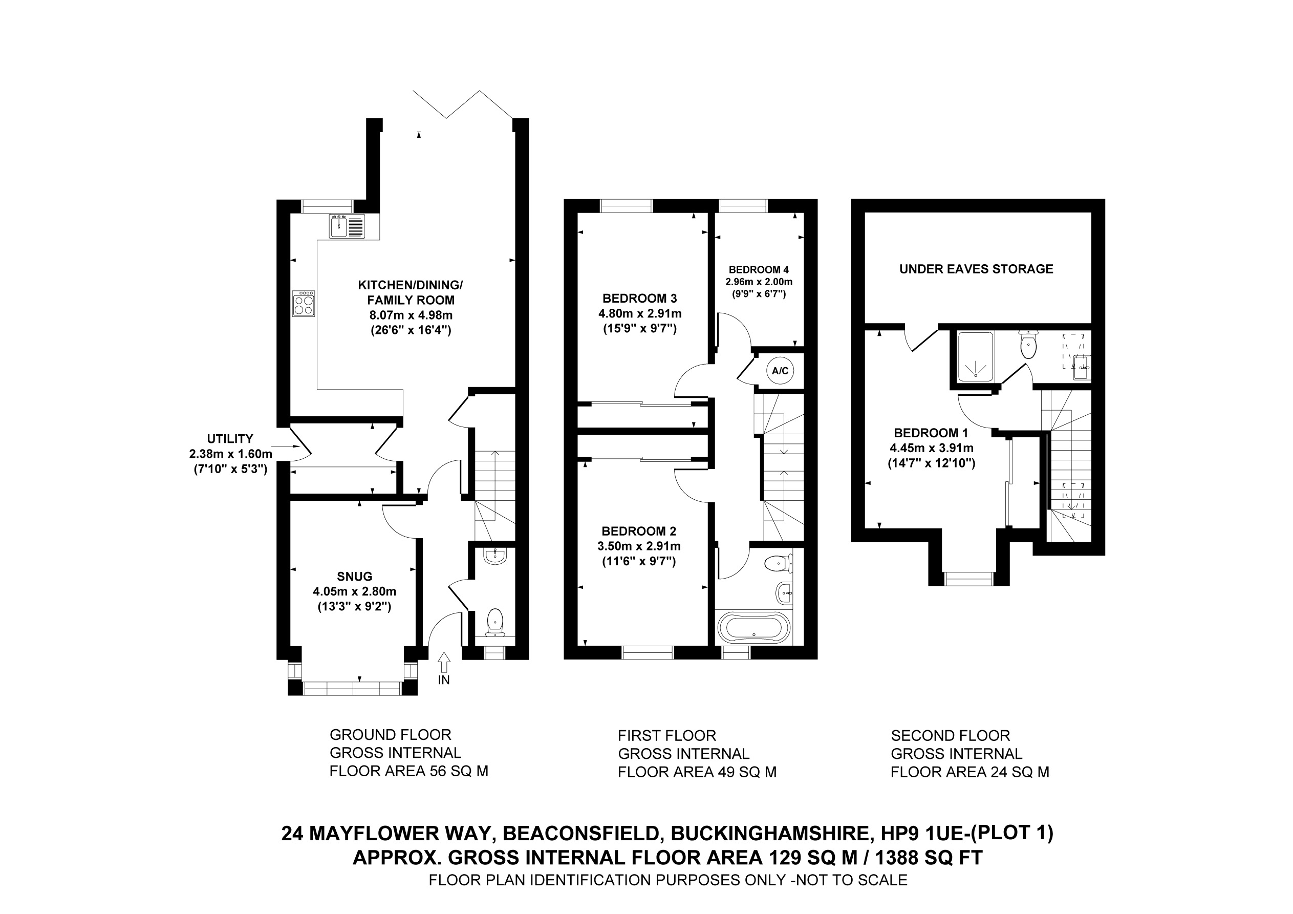 Mayflower Way, Beaconsfield HP9, 4 bedroom semidetached house for sale