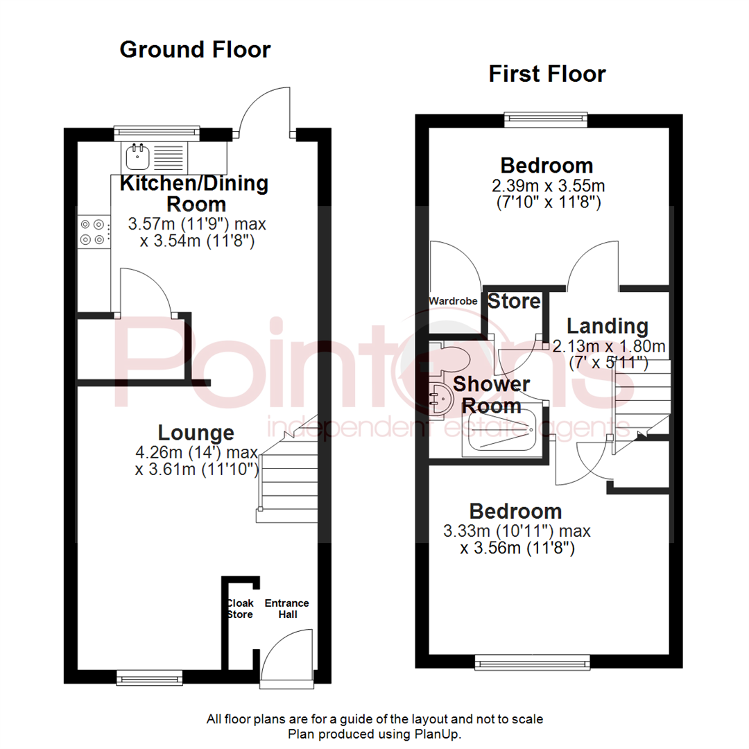 48, Larkspur Court, Bede Village floorplan