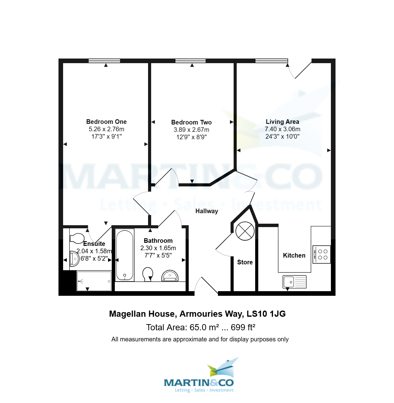 Magellan House, Armouries Way floorplan
