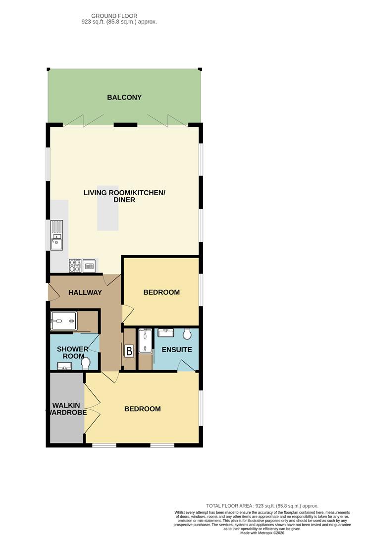 13, Pamelas Way, Indian Queens floorplan