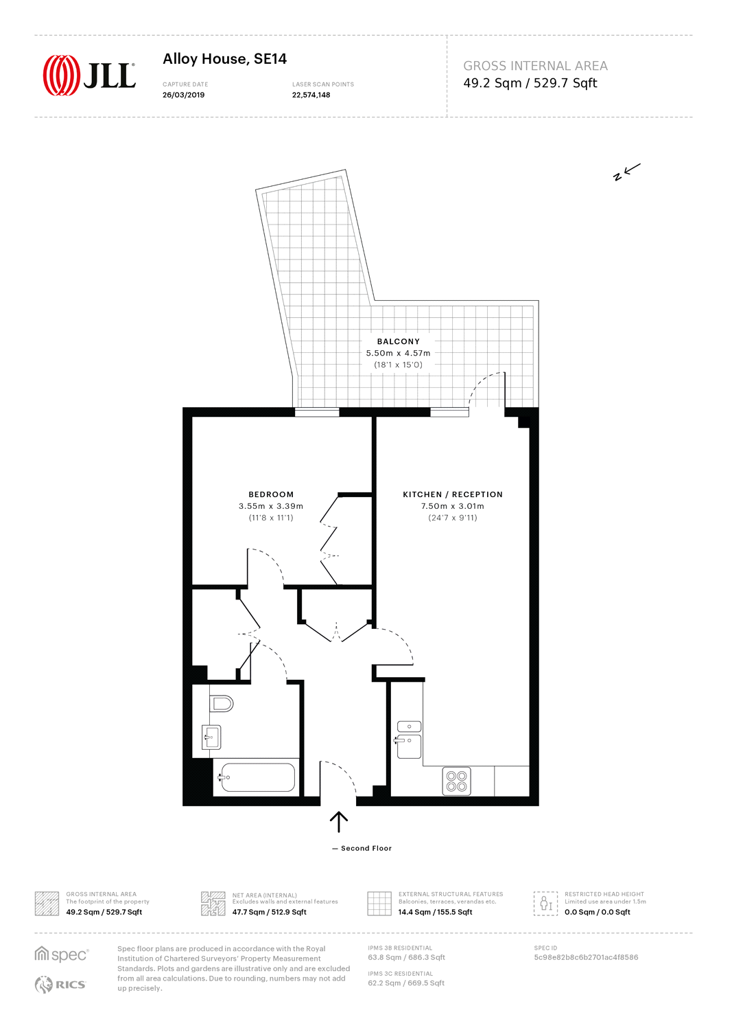 1 Bedrooms Flat to rent in Childers Street, London SE8
