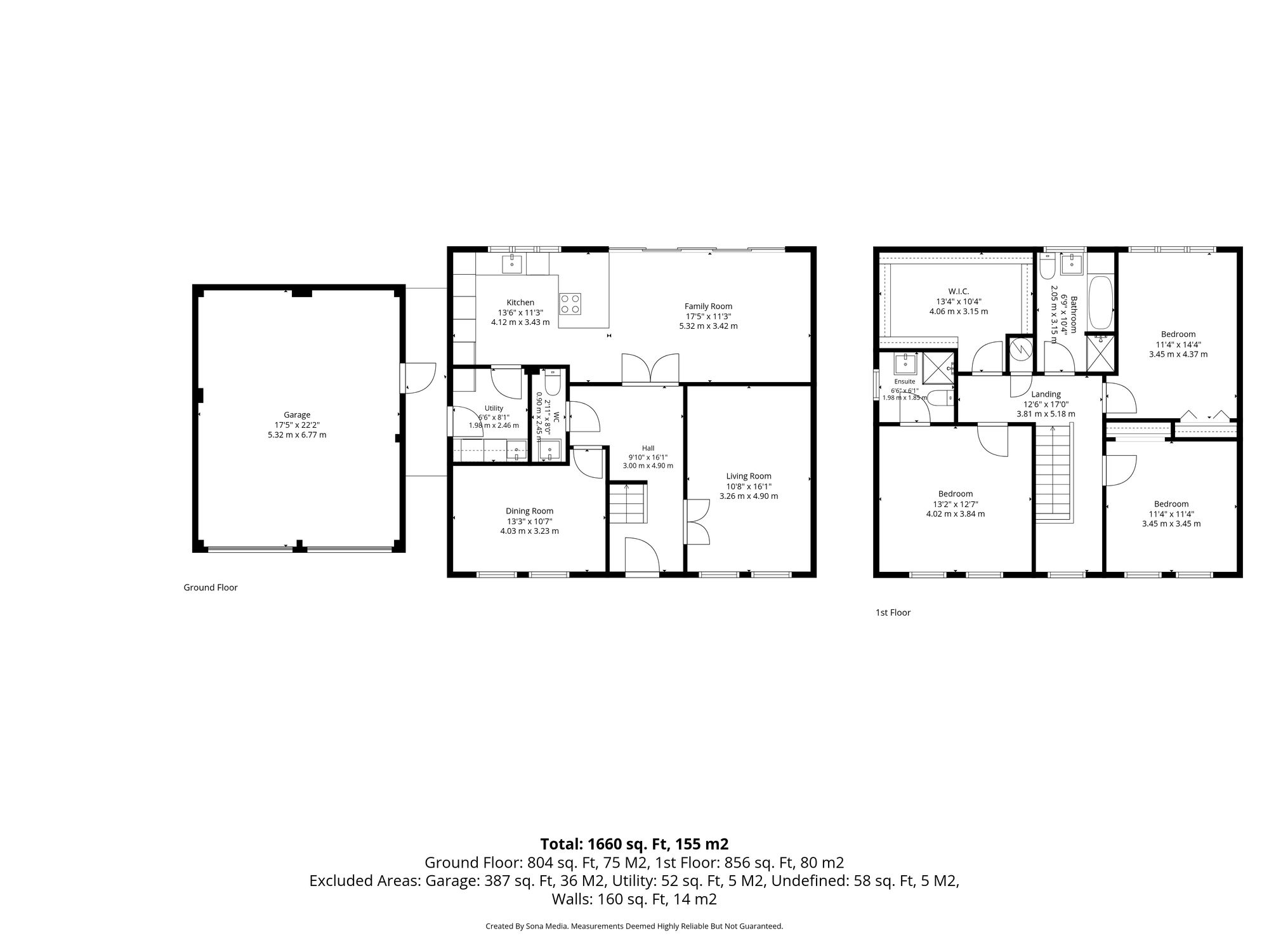 2 Hunts Field Close, Lymm floorplan