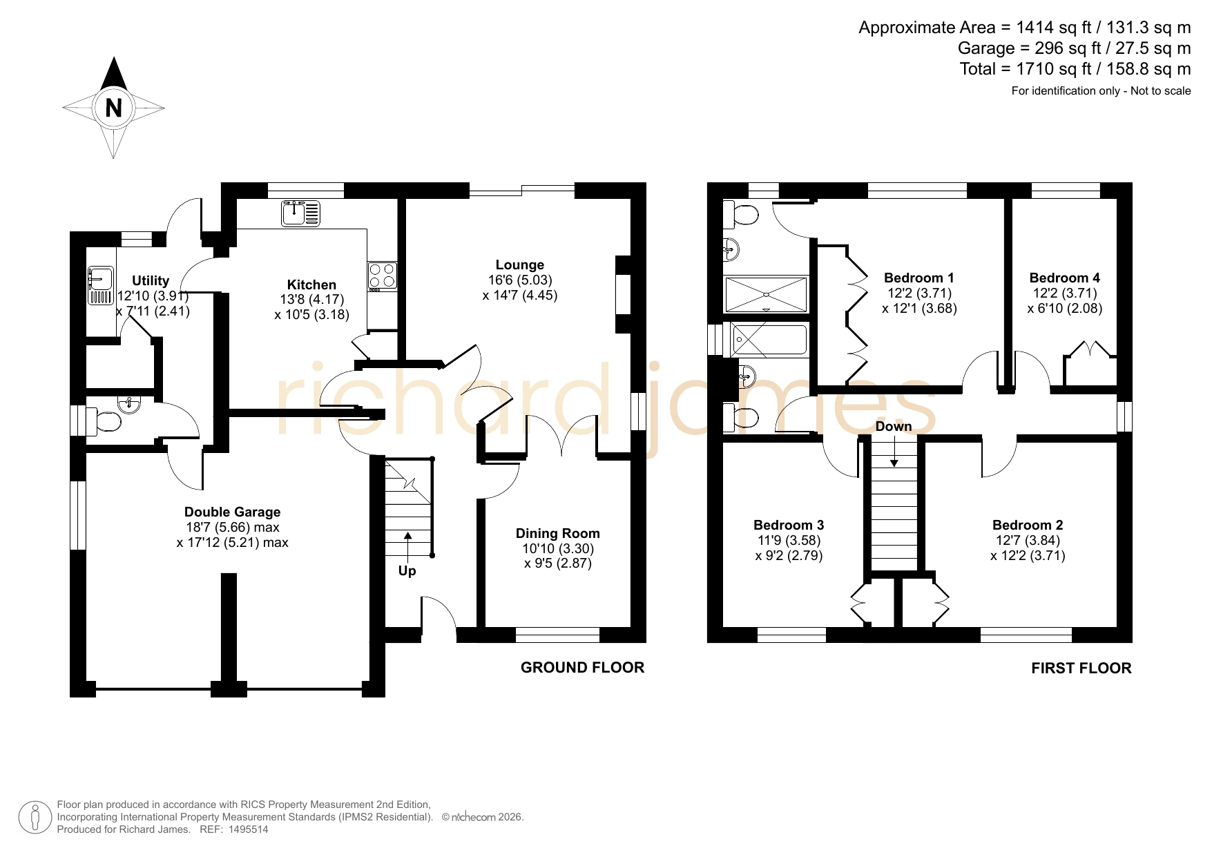 32, Hampton Drive, Swindon floorplan