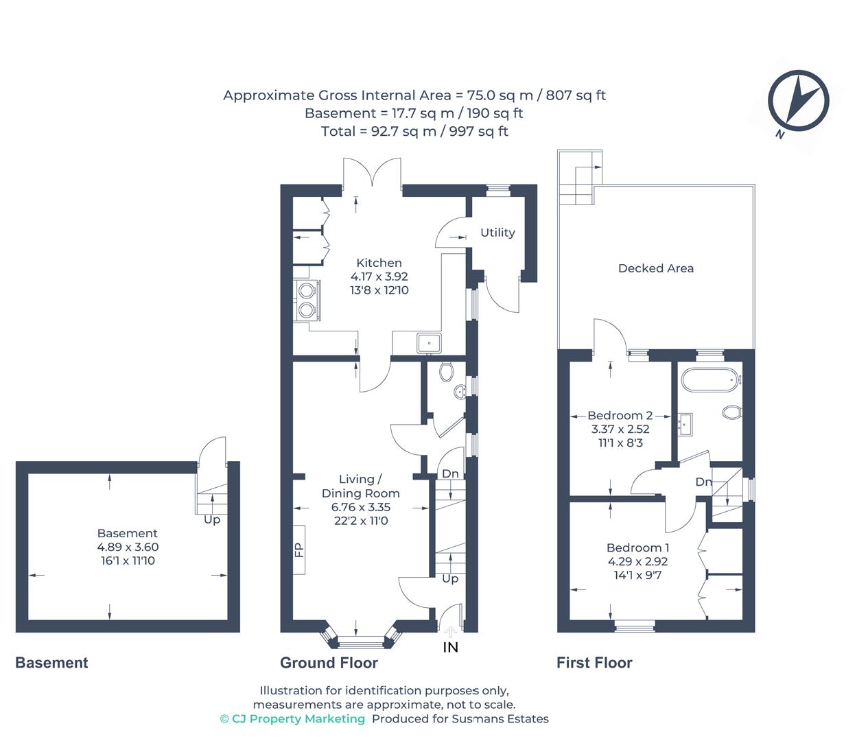 Vine Cottage, New Road, Letchmore Heath floorplan