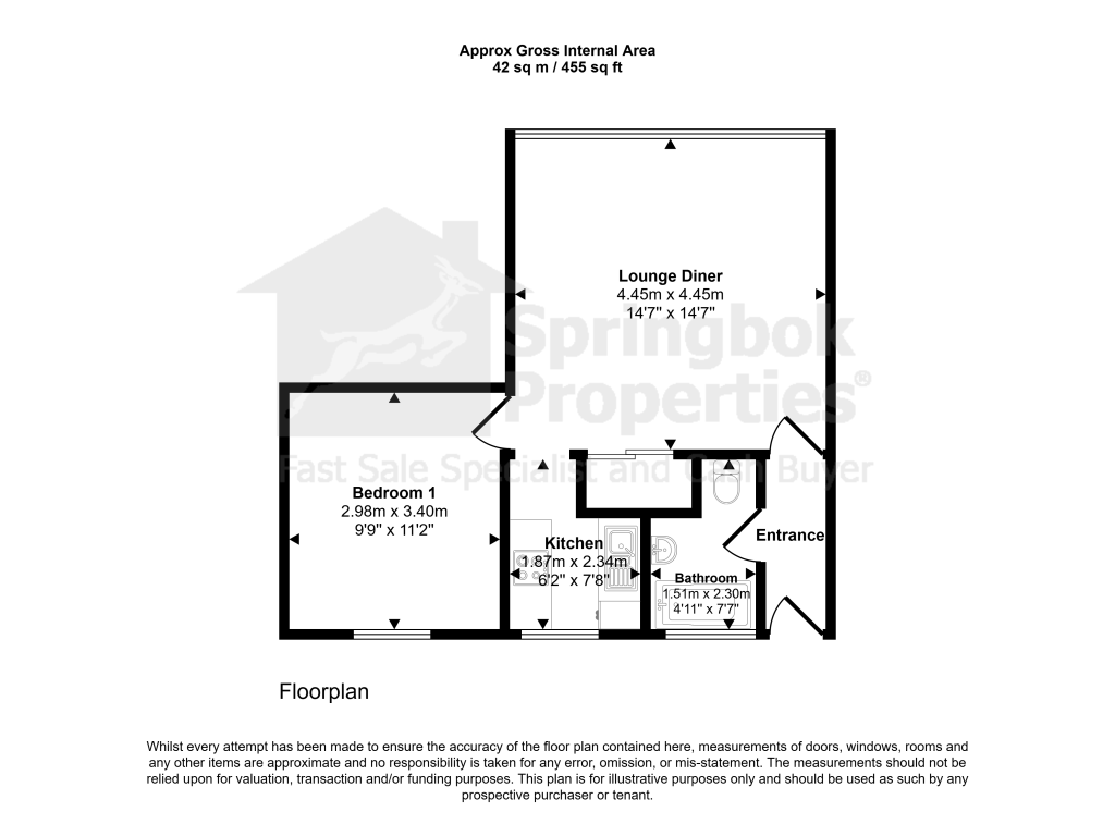 7, New Court, Addlestone floorplan