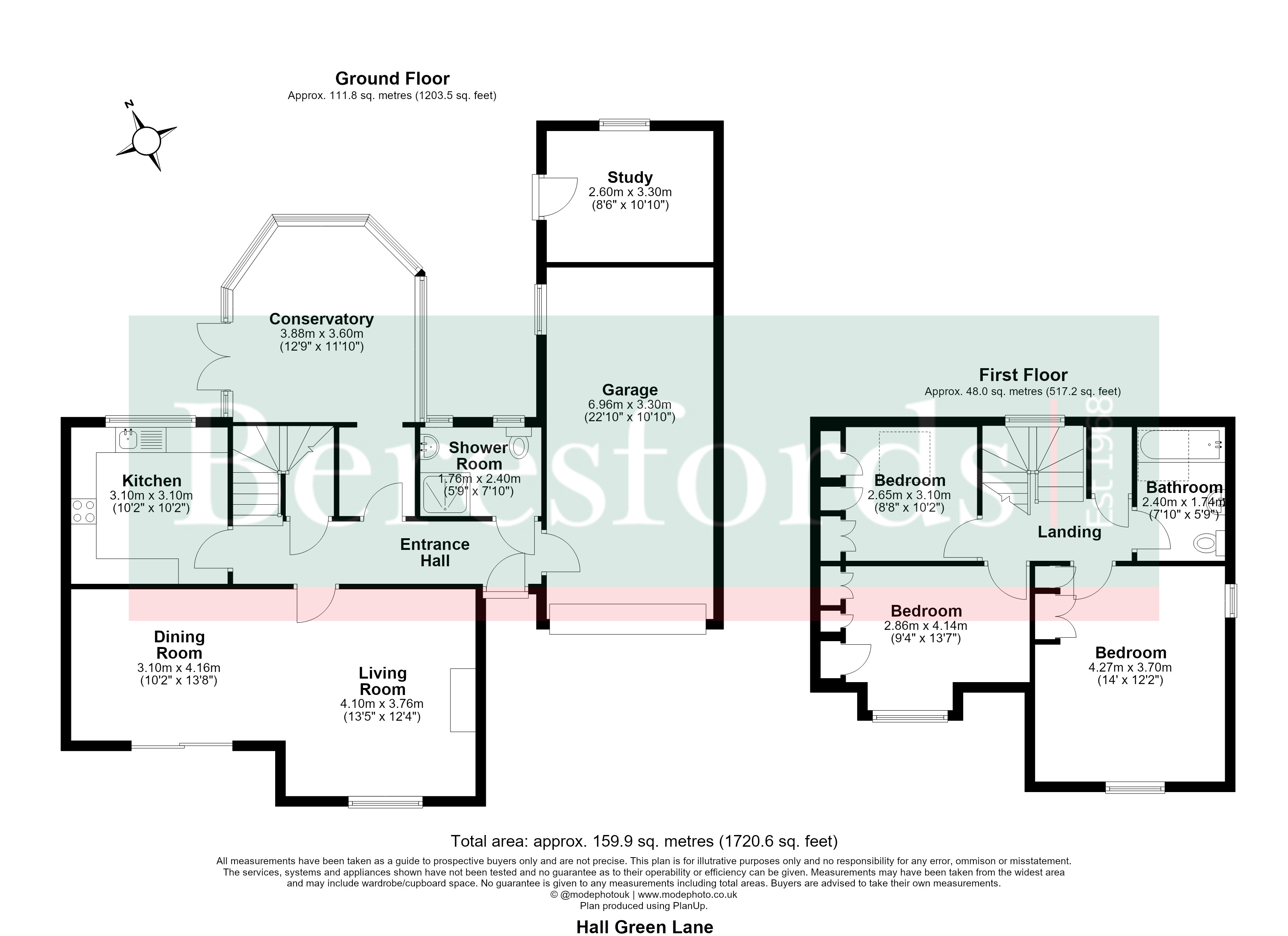 Hall Green Lane, Brentwood floorplan