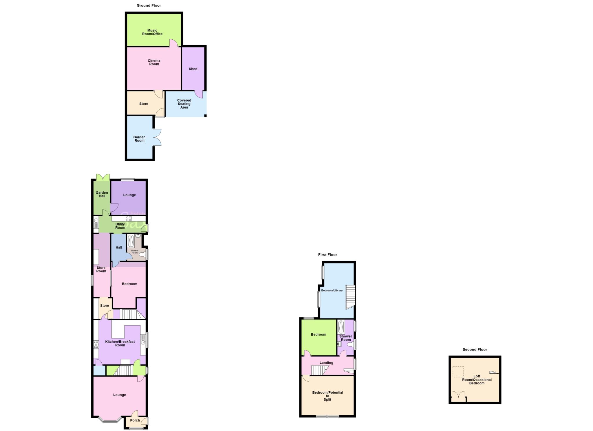 47, George Street, Weston-super-Mare floorplan