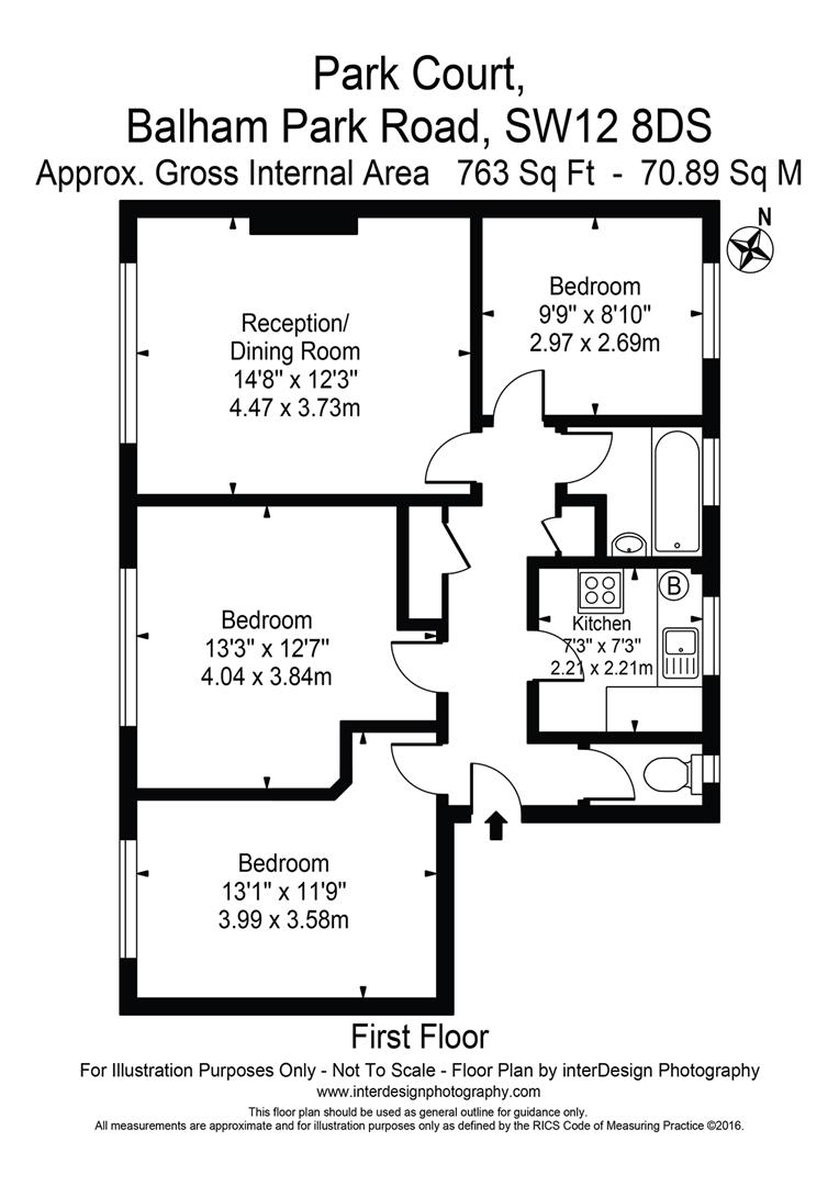 Balham Park Road, London floorplan