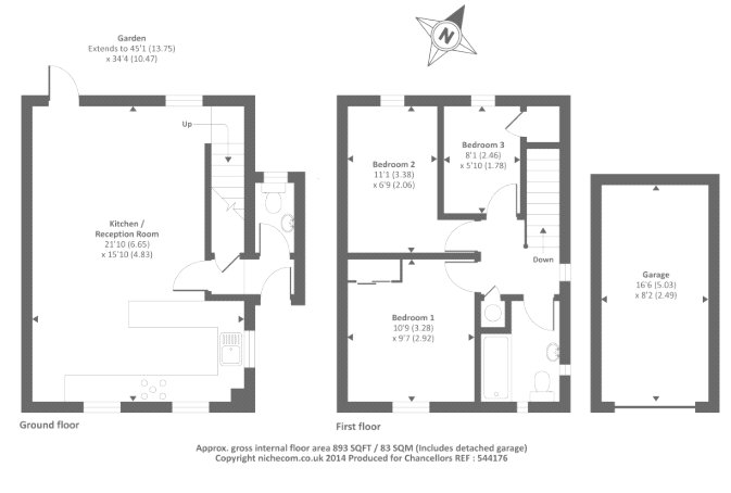 4, Stubble Close,, Oxford floorplan