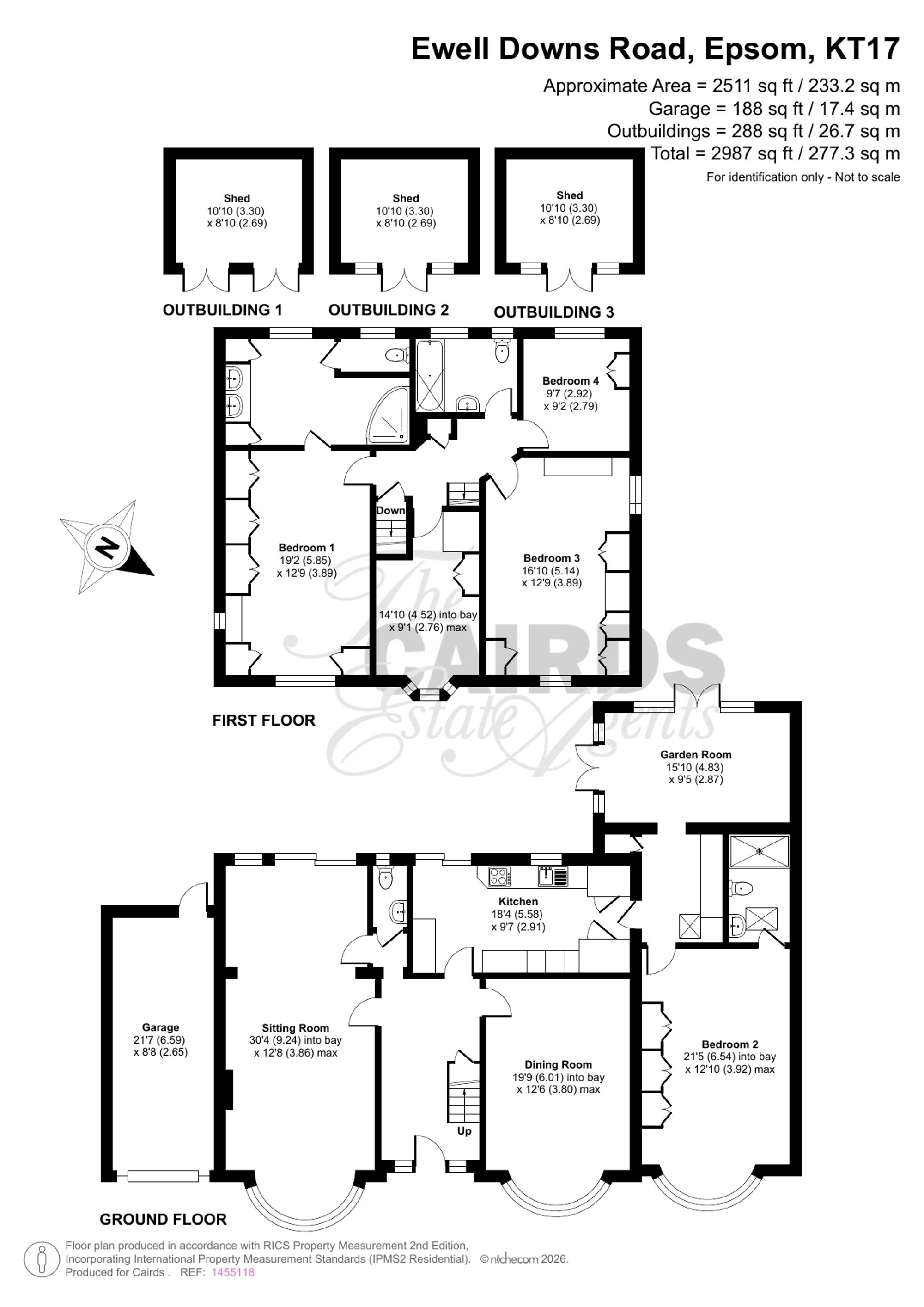 12 Ewell Downs Road, Epsom floorplan