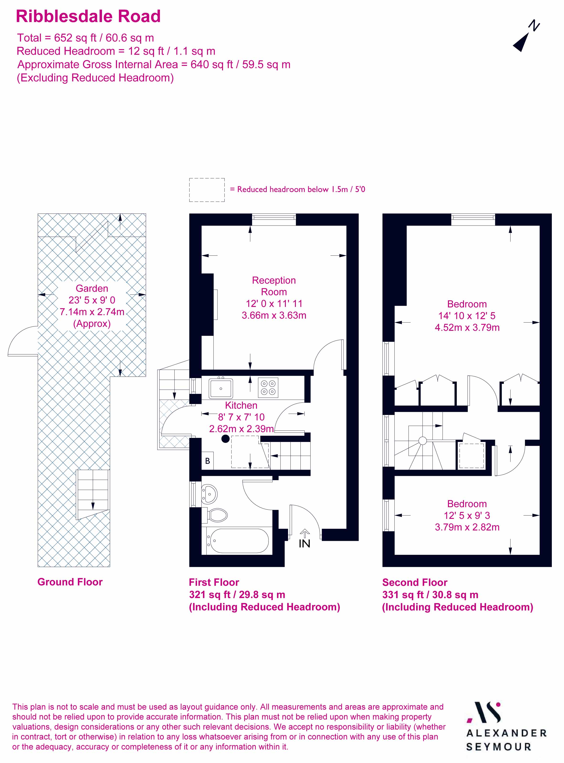 20c, Ribblesdale Road, Furzedown floorplan